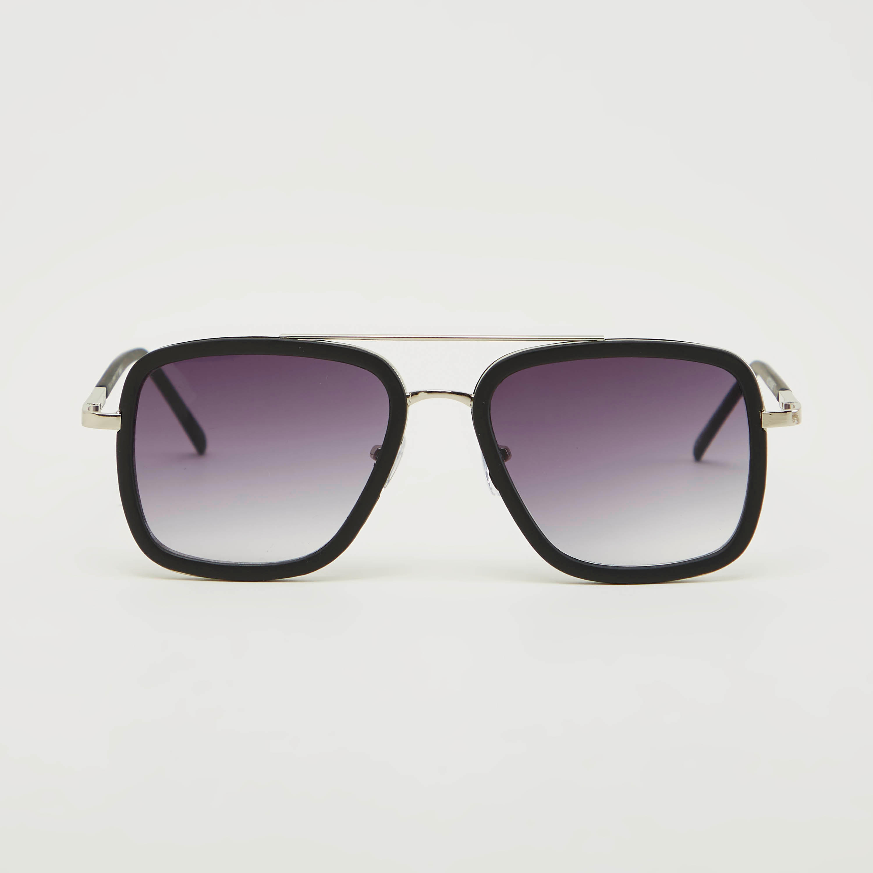 نظّارة شمسيّة واي فيرار بإطار مربّع كامل ووسادات أنف-men-sunglasses-image-1