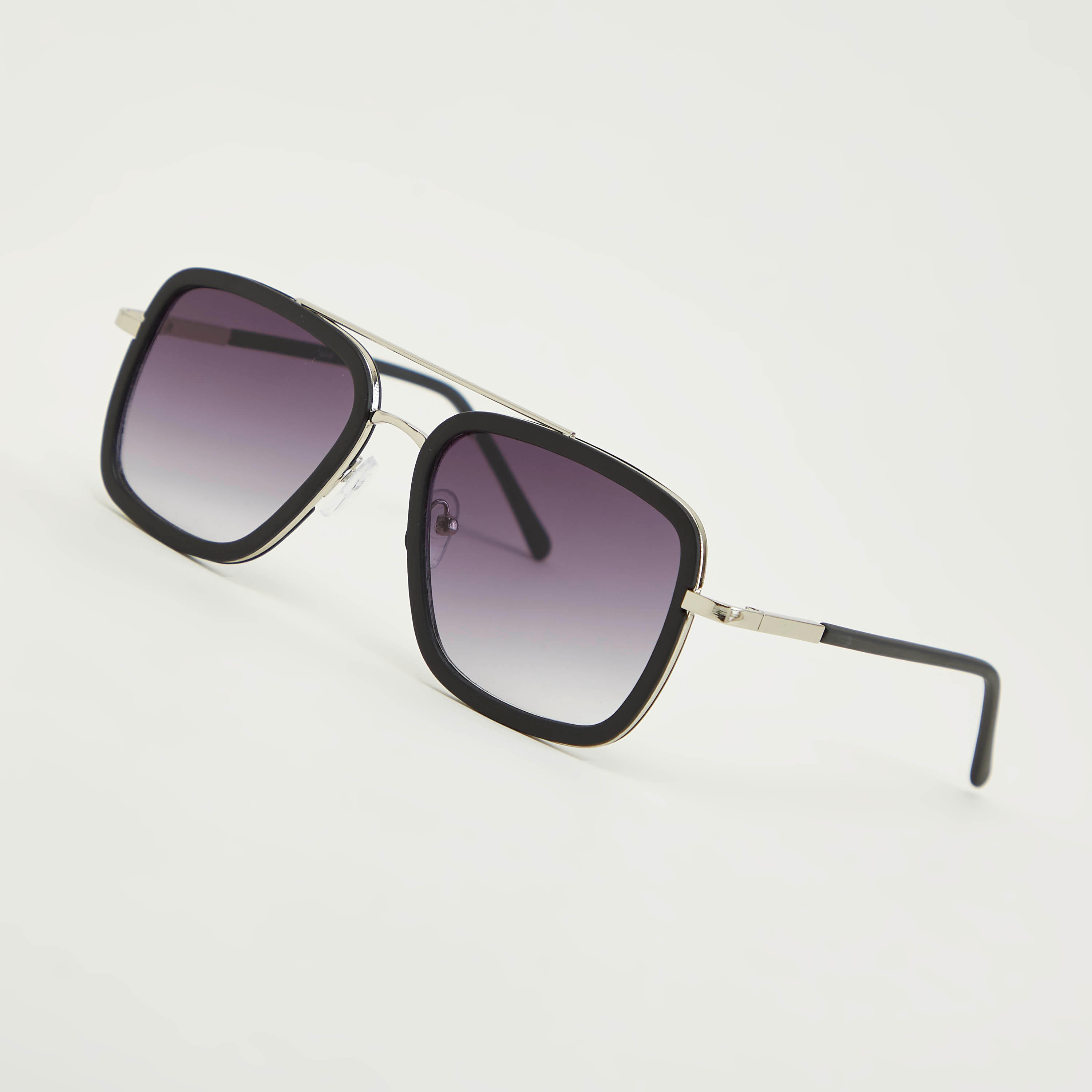 نظّارة شمسيّة واي فيرار بإطار مربّع كامل ووسادات أنف-men-sunglasses-image-5