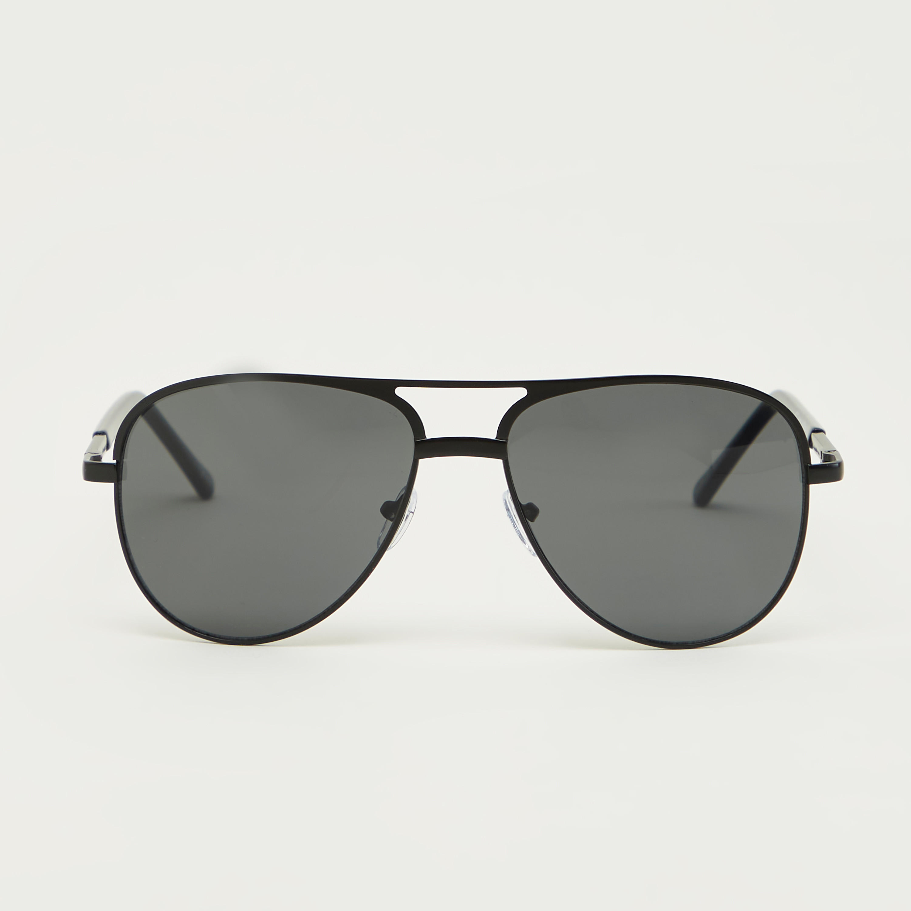 نظّارة شمسية أفياتور بإطار كامل ووسادات للأنف-men-sunglasses-image-1