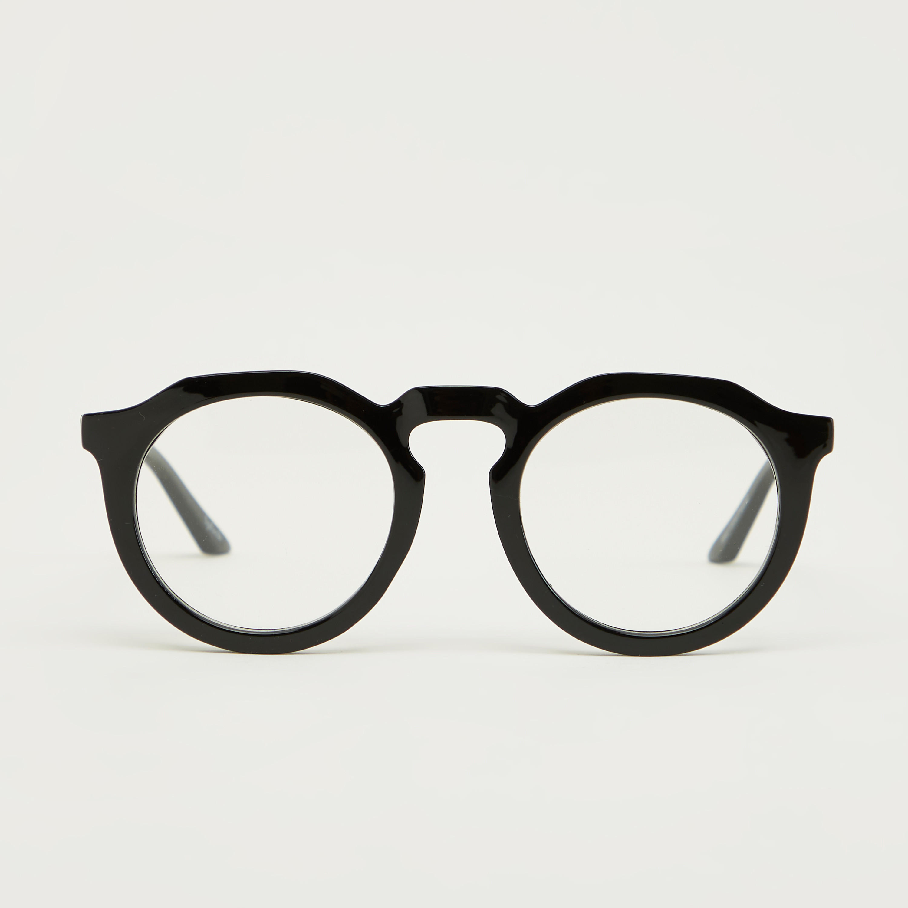 نظّارة شمسيّة مستديرة بإطار كامل مع وسادات أنف-men-sunglasses-image-1
