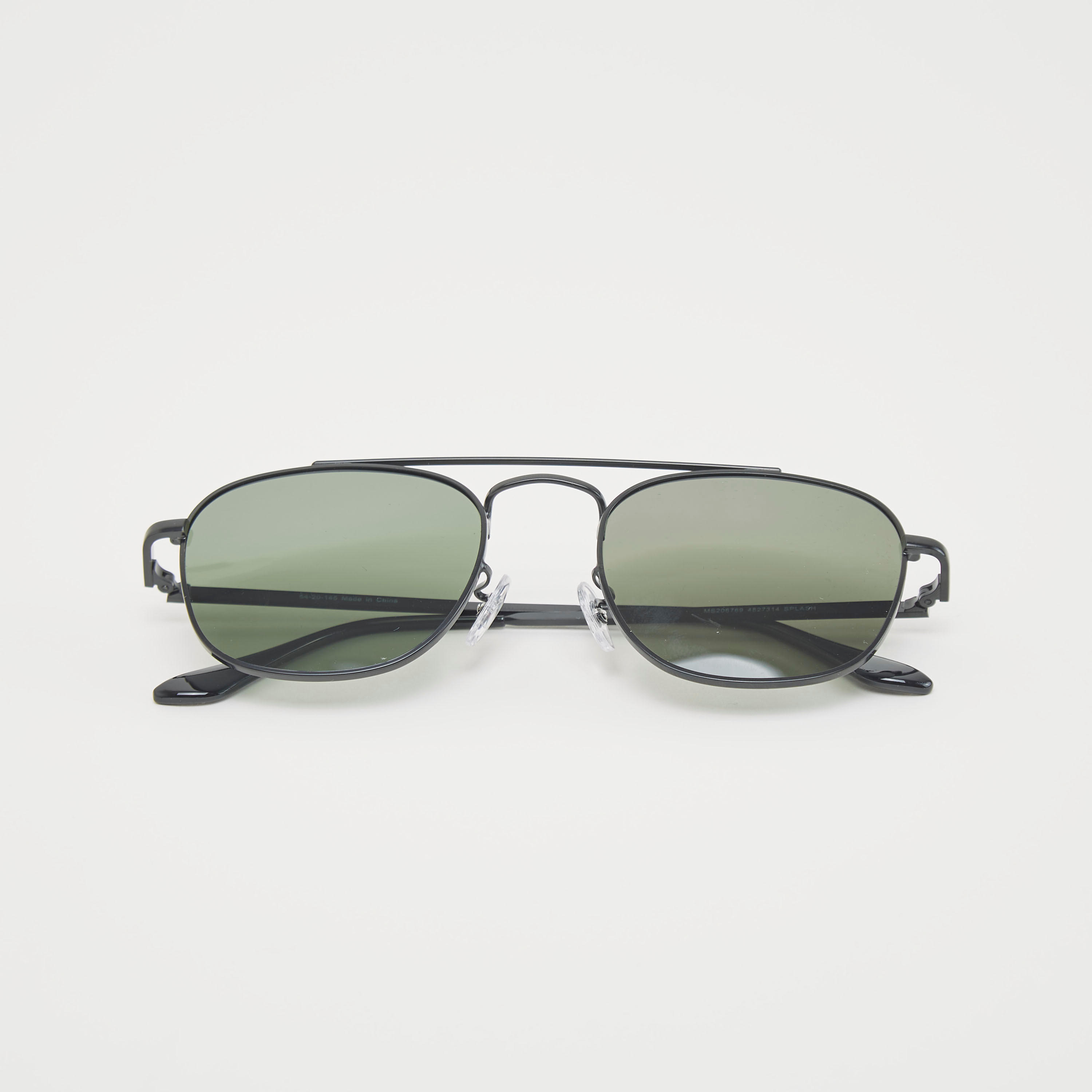 نظّارة شمسية أفياتور بإطار كامل ووسادات للأنف-men-sunglasses-image-1