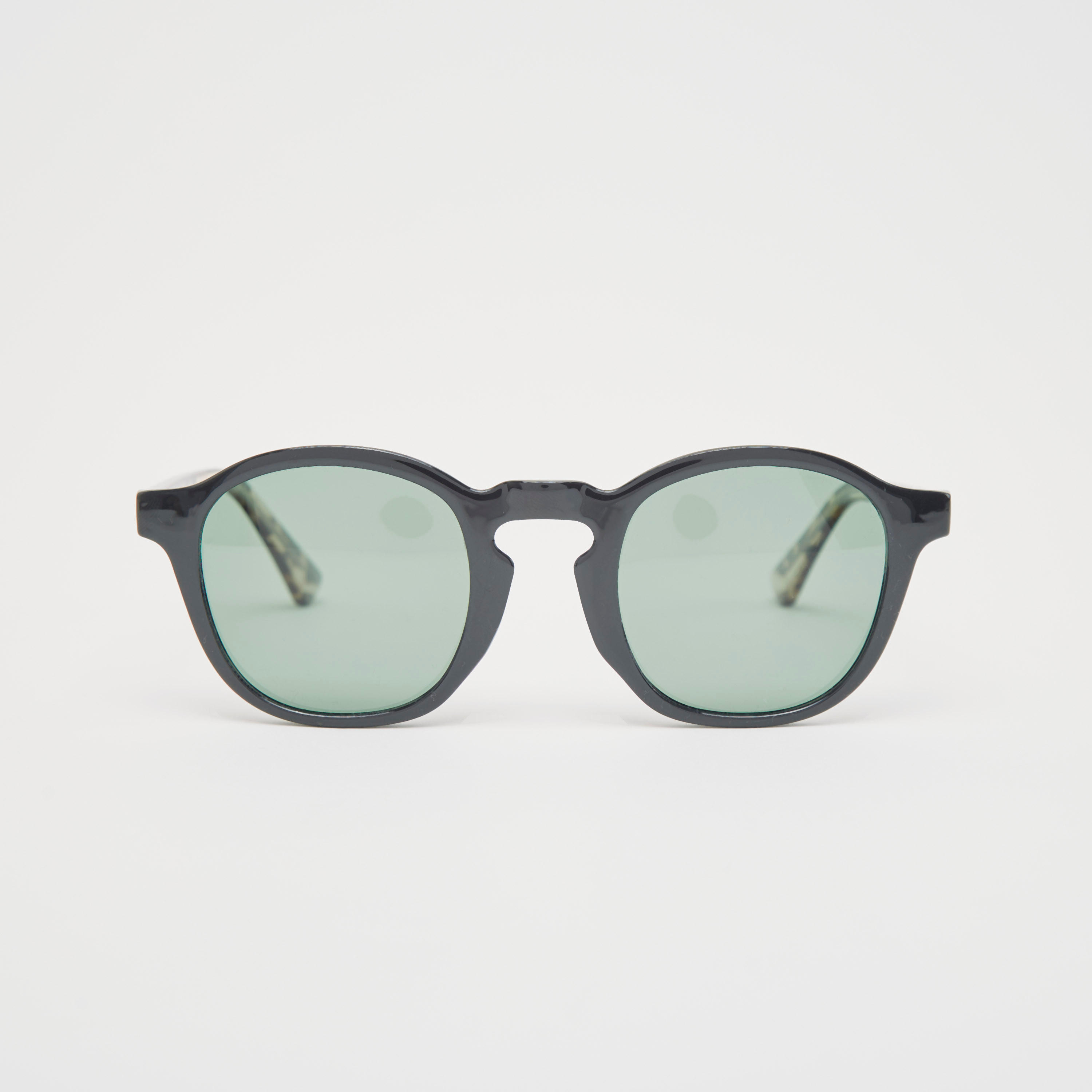 نظّارة شمسية بيضاوية بإطار كامل ووسادات للأنف-men-sunglasses-image-1