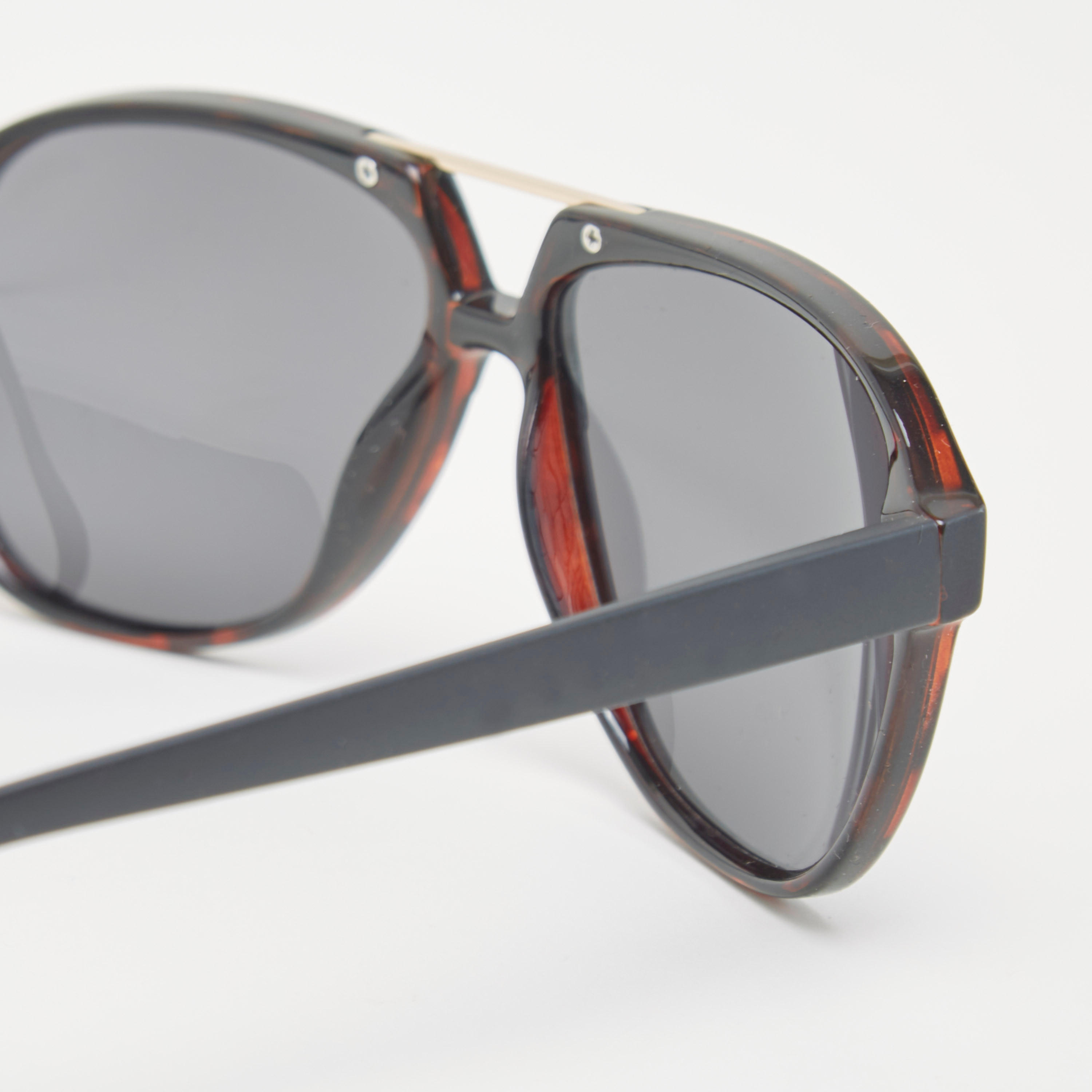 نظّارة شمسيّة آفياتور بإطار كامل ووسادات أنف وطبعات-men-sunglasses-image-3