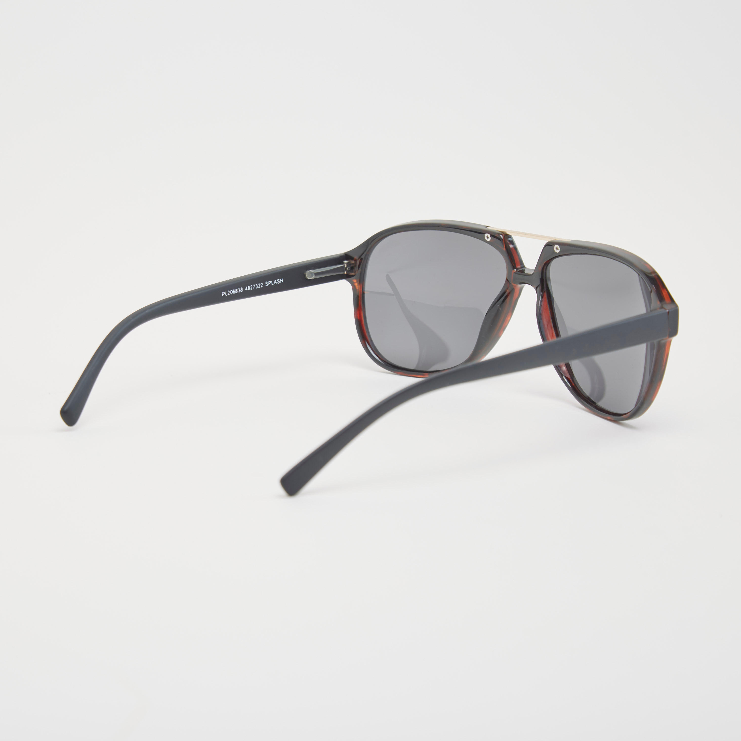 نظّارة شمسيّة آفياتور بإطار كامل ووسادات أنف وطبعات-men-sunglasses-image-5