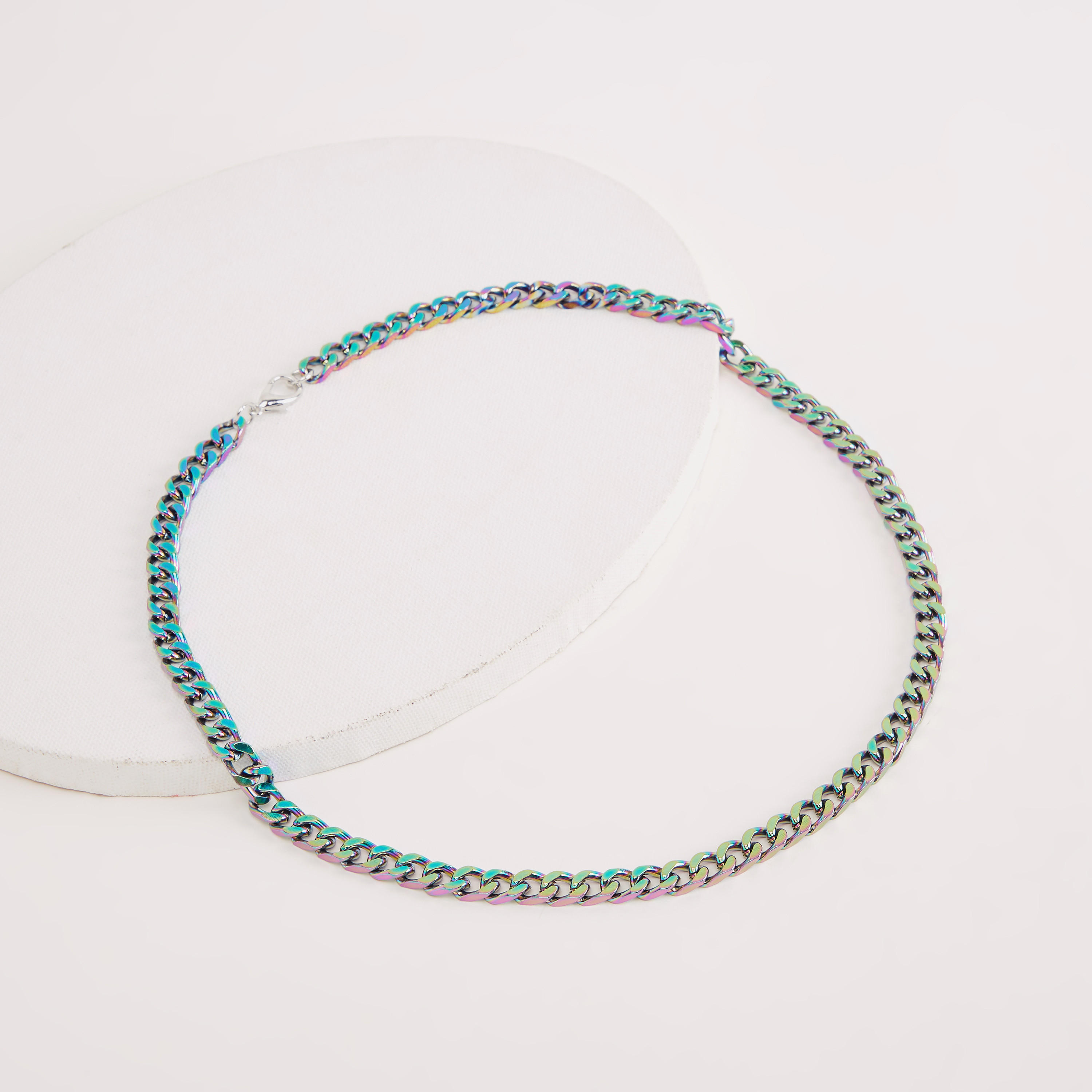 عقد بسلسلة ميتاليك ومشبك إغلاق-men-watchesandjewellery-necklacesandpendants-image-5