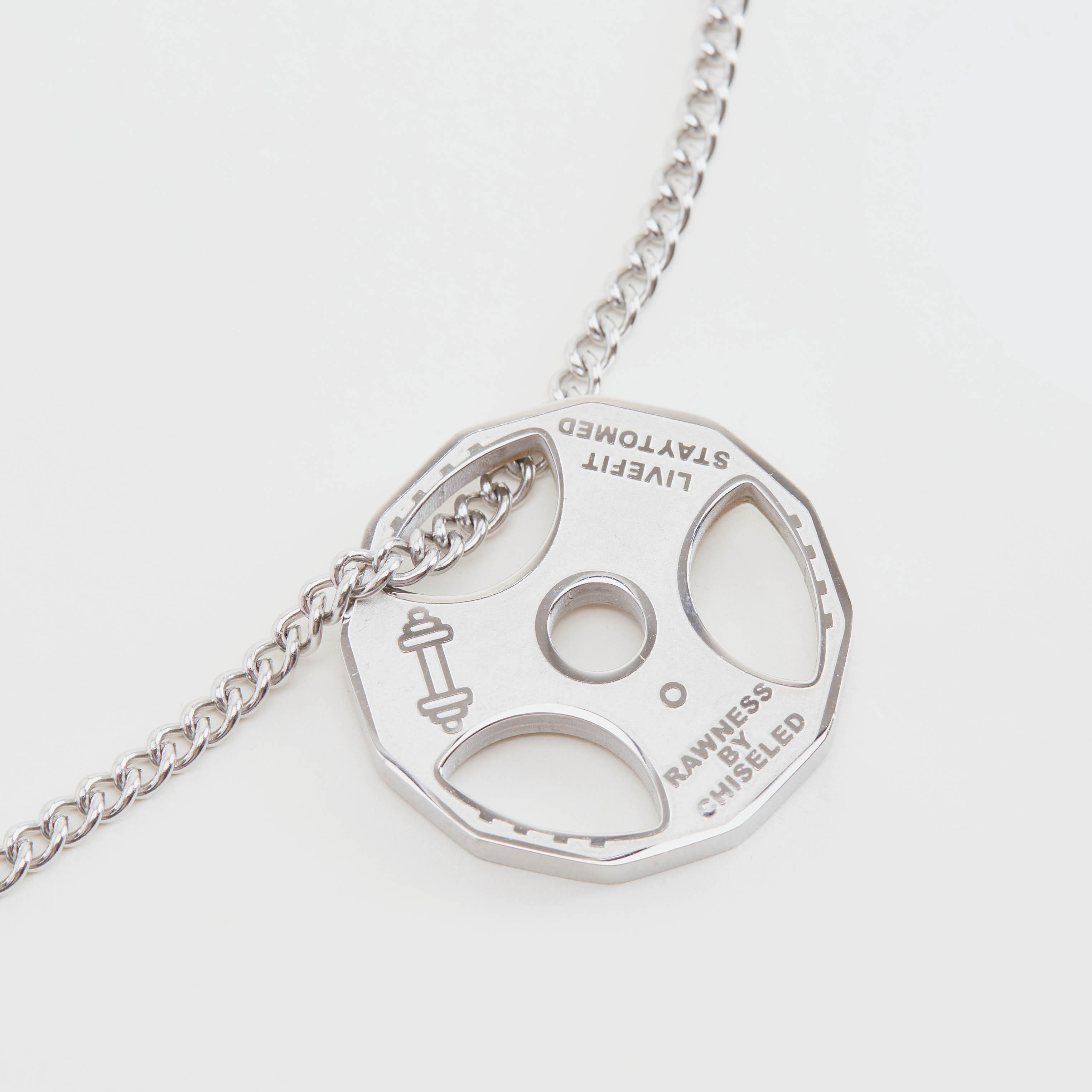 Metallic Pendant Necklace with Lobster Clasp-men-watchesandjewellery-necklacesandpendants-image-3