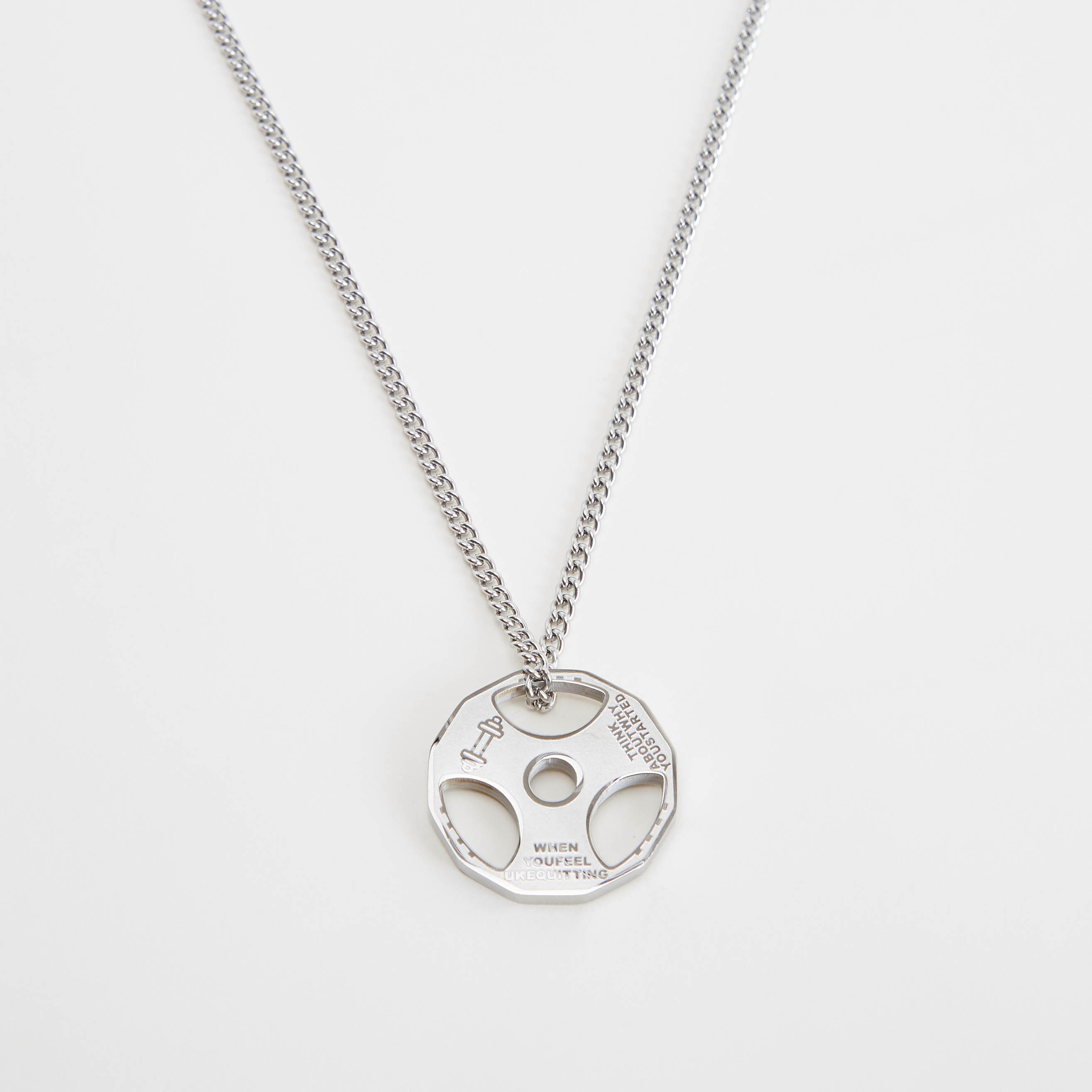 Metallic Pendant Necklace with Lobster Clasp-men-watchesandjewellery-necklacesandpendants-image-4