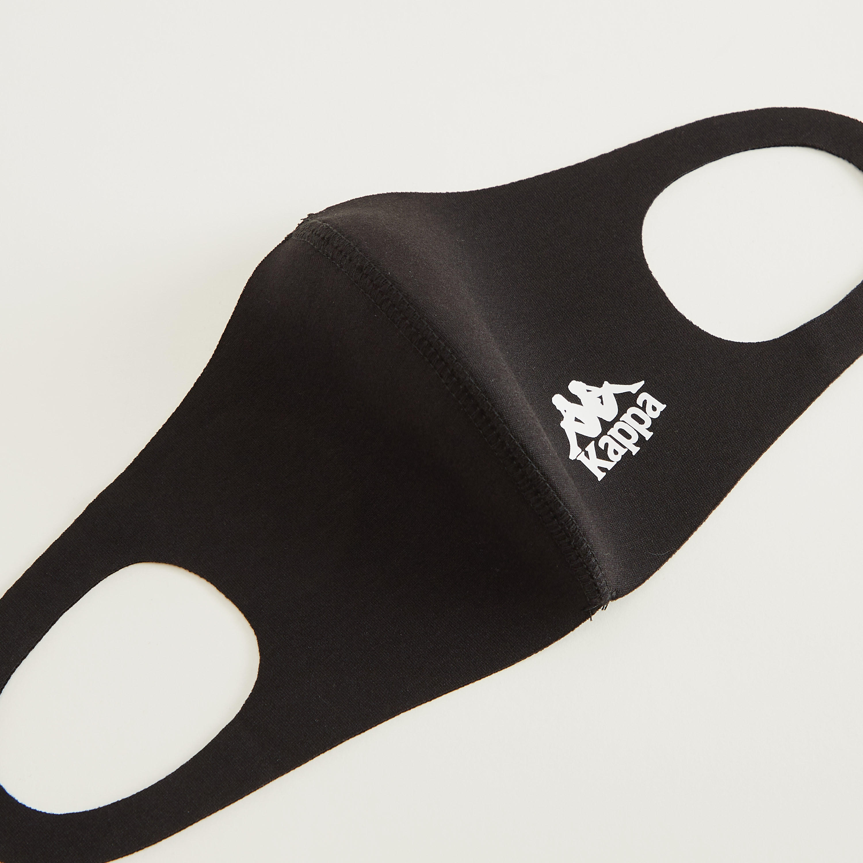 Kappa Logo Print Face Mask with Cutout Ear Loops-women-clothingaccessories-fashionmasks-image-3