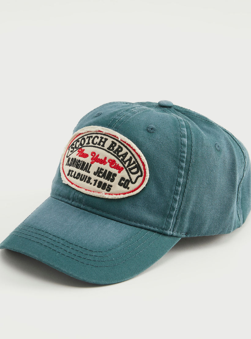 كاب بارز المملس مزخرف بحزام إغلاق-men-caps-image-5