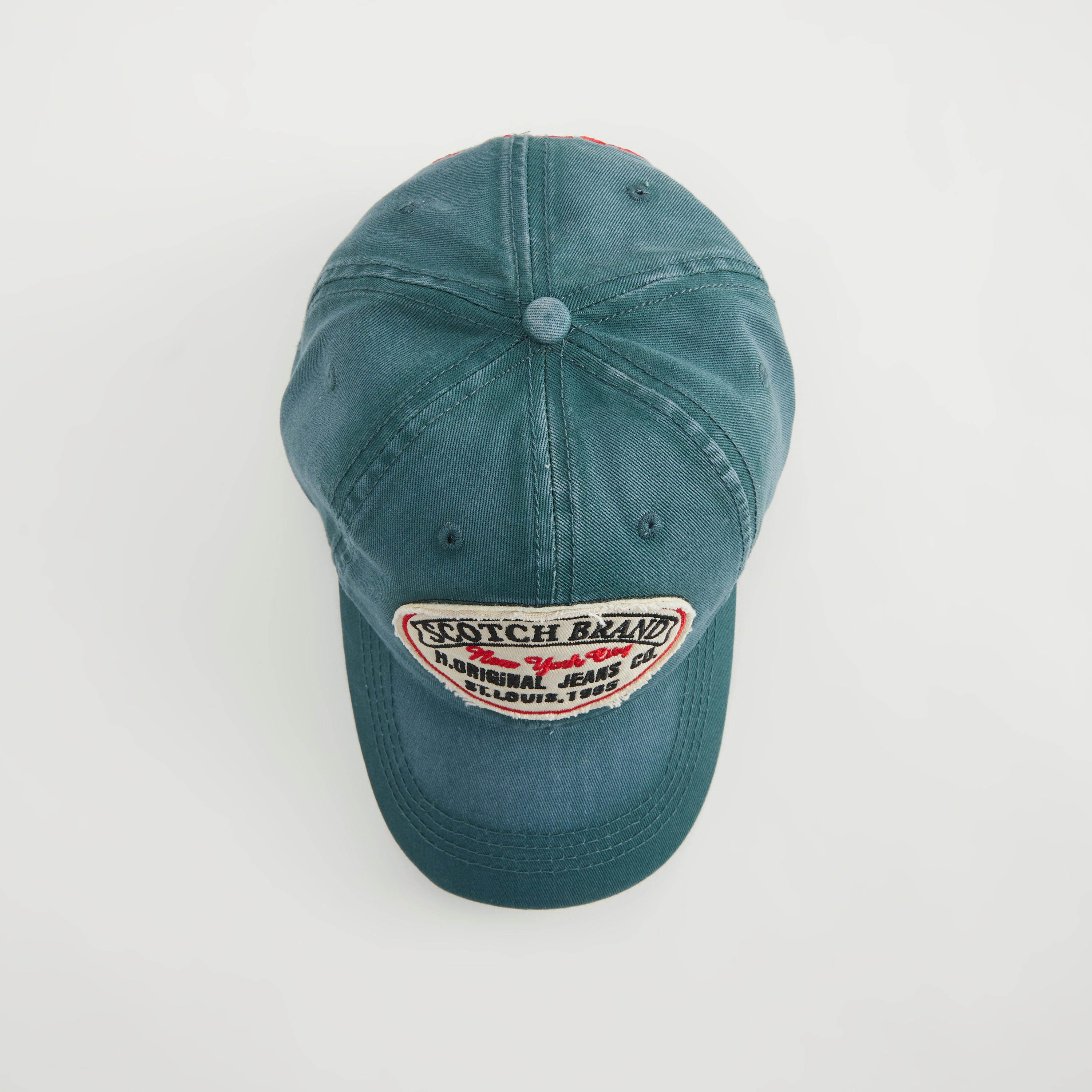 كاب بارز المملس مزخرف بحزام إغلاق-men-caps-image-3