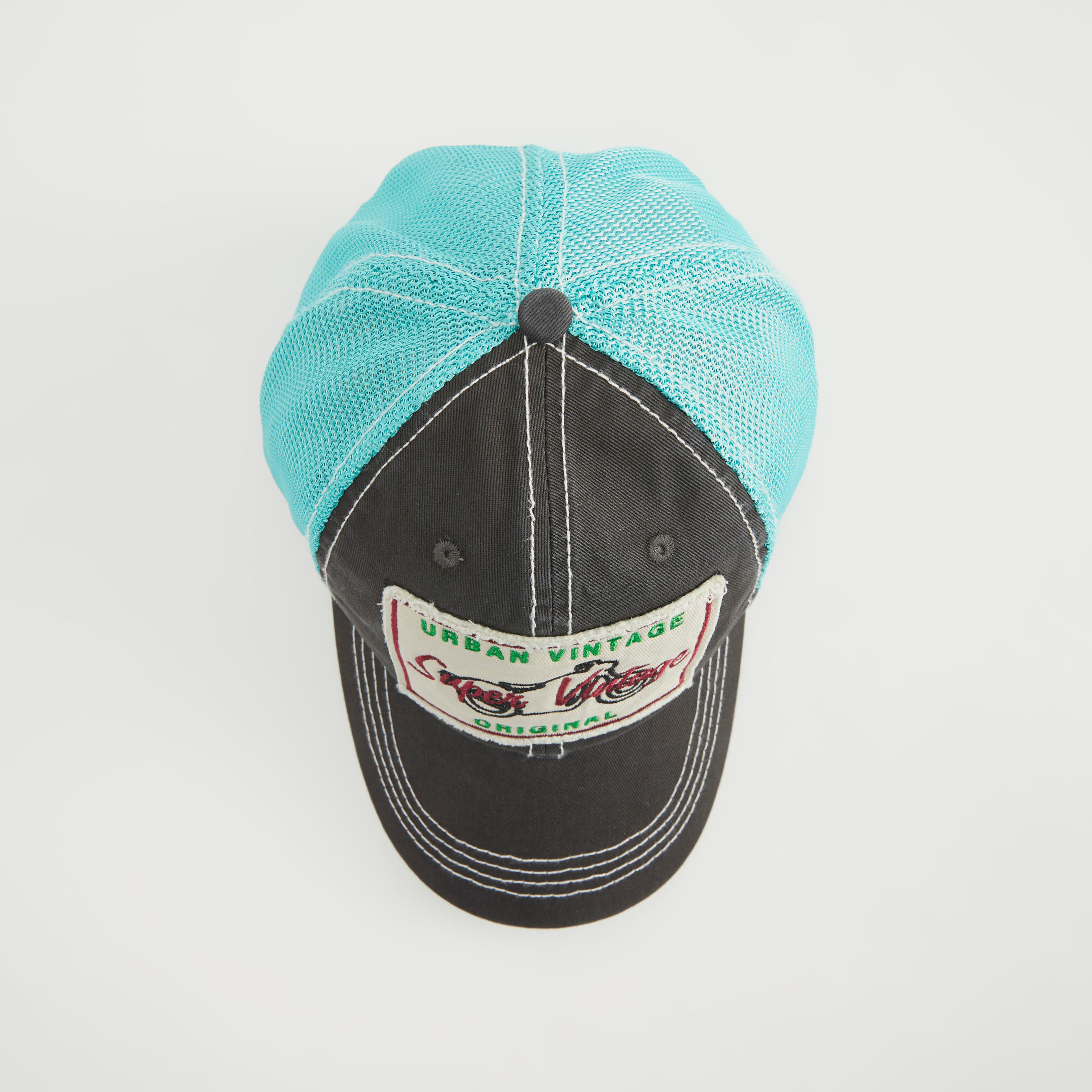 كاب بارز الملمس مزخرف مع زر إغلاق خلفي-men-caps-image-3