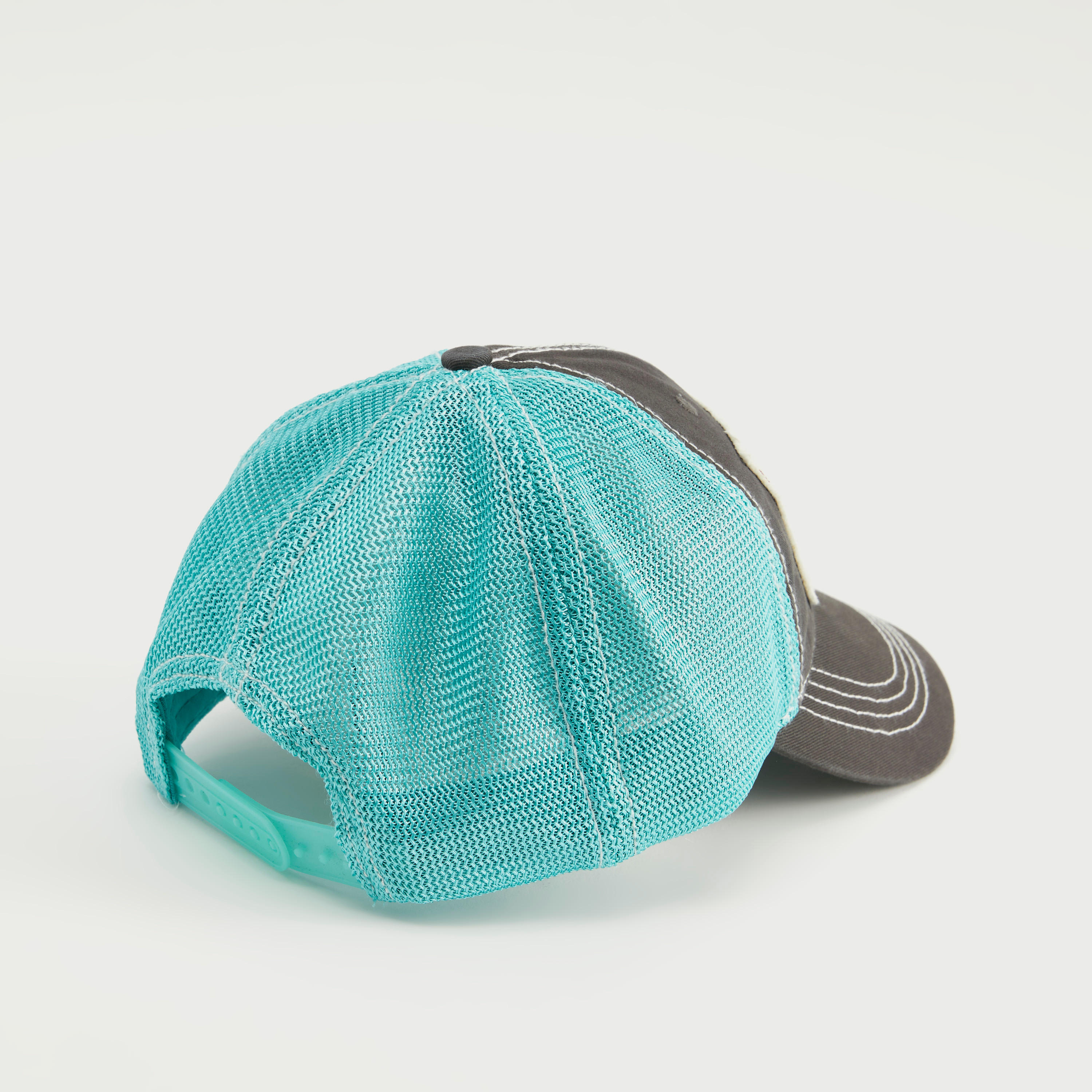 كاب بارز الملمس مزخرف مع زر إغلاق خلفي-men-caps-image-4