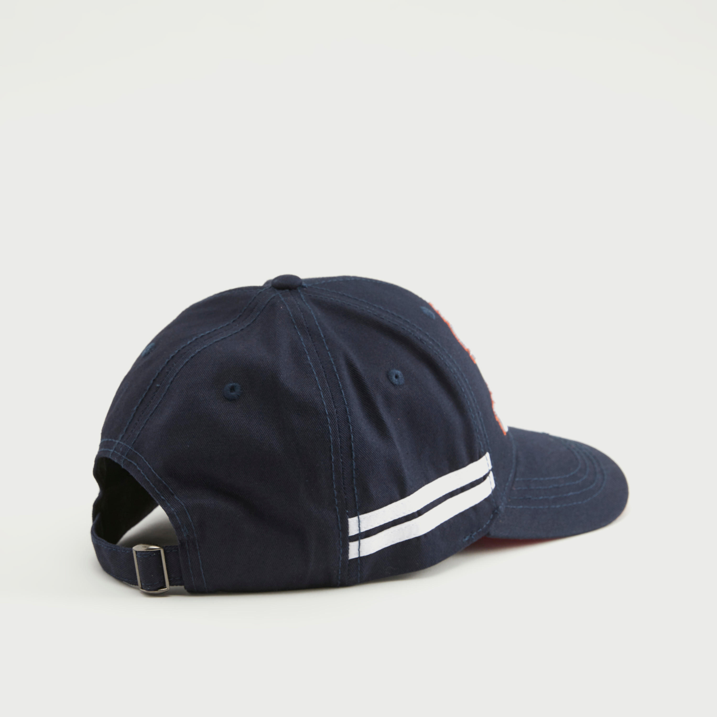 Embroidered Strap Back Cap with Buckle-men-caps-image-4