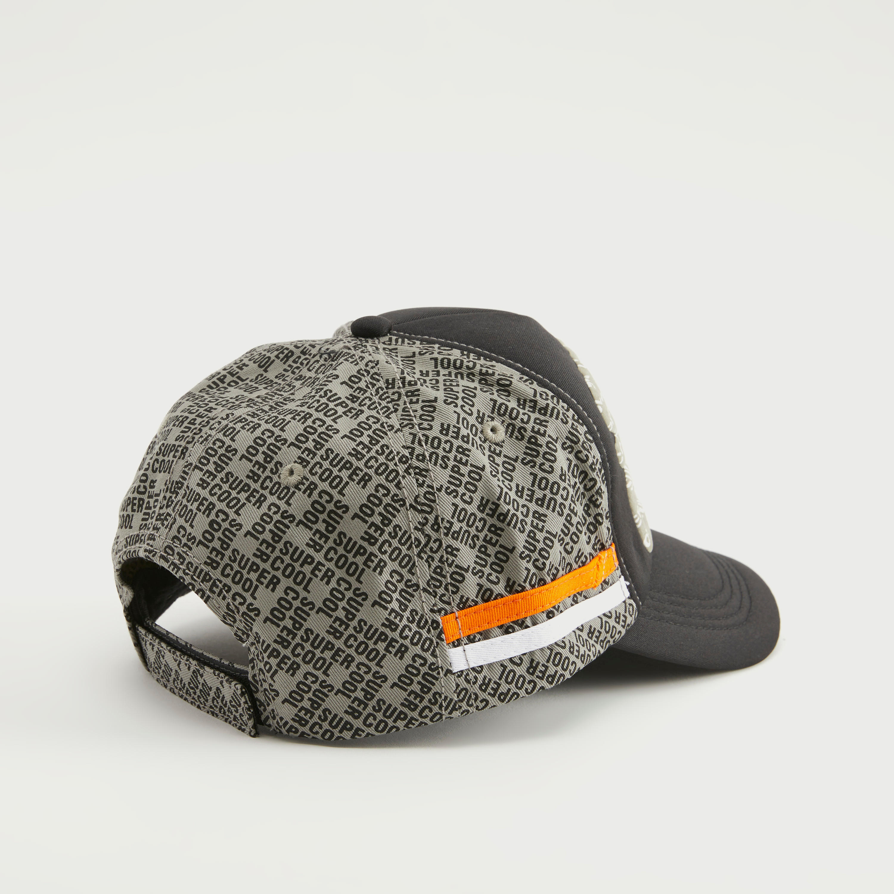 كاب بطبعات منقوشة وشريط إغلاق لاصق-men-caps-image-2