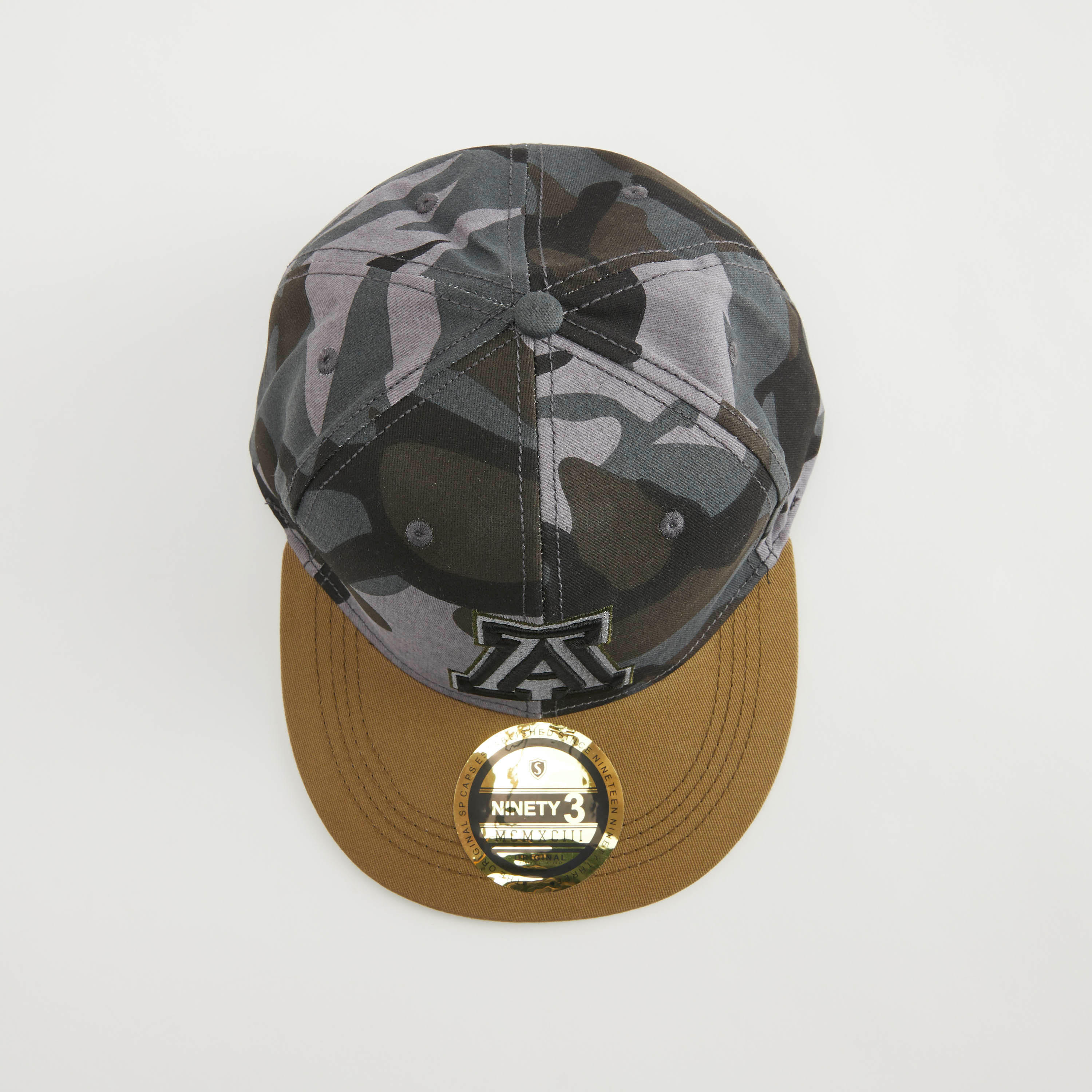 Camouflage Print Cap with Snap Back Closure-men-caps-image-3