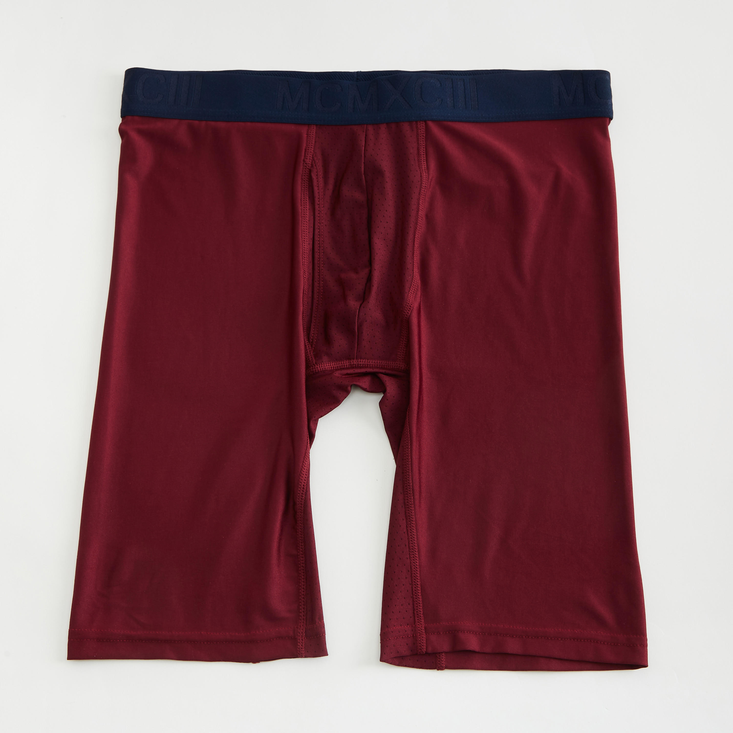شورت ترانك للسباحة سادة بخصر مطاطي - طقم من قطعتين-men-clothing-swimandbeach-shorts-image-3