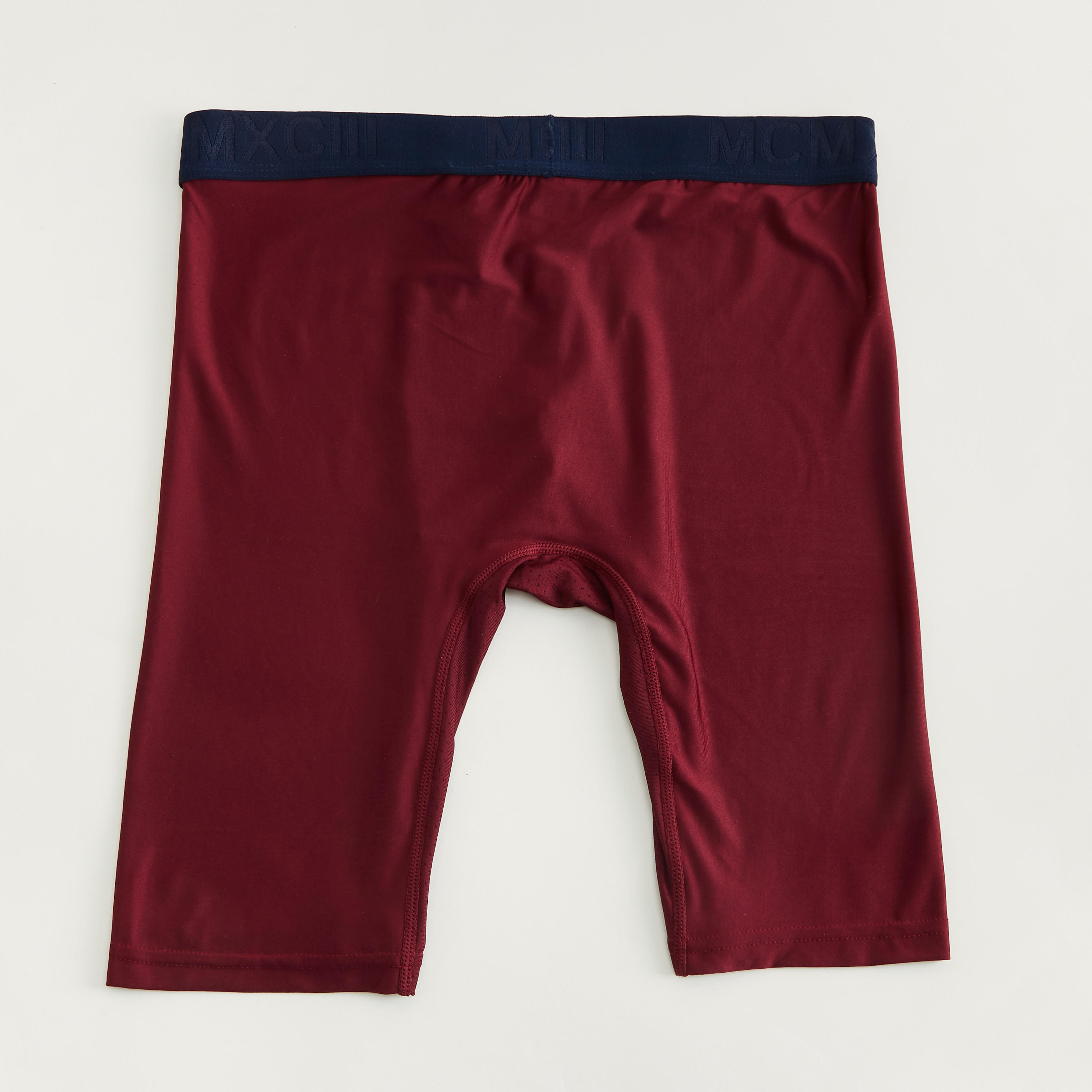 شورت ترانك للسباحة سادة بخصر مطاطي - طقم من قطعتين-men-clothing-swimandbeach-shorts-image-4