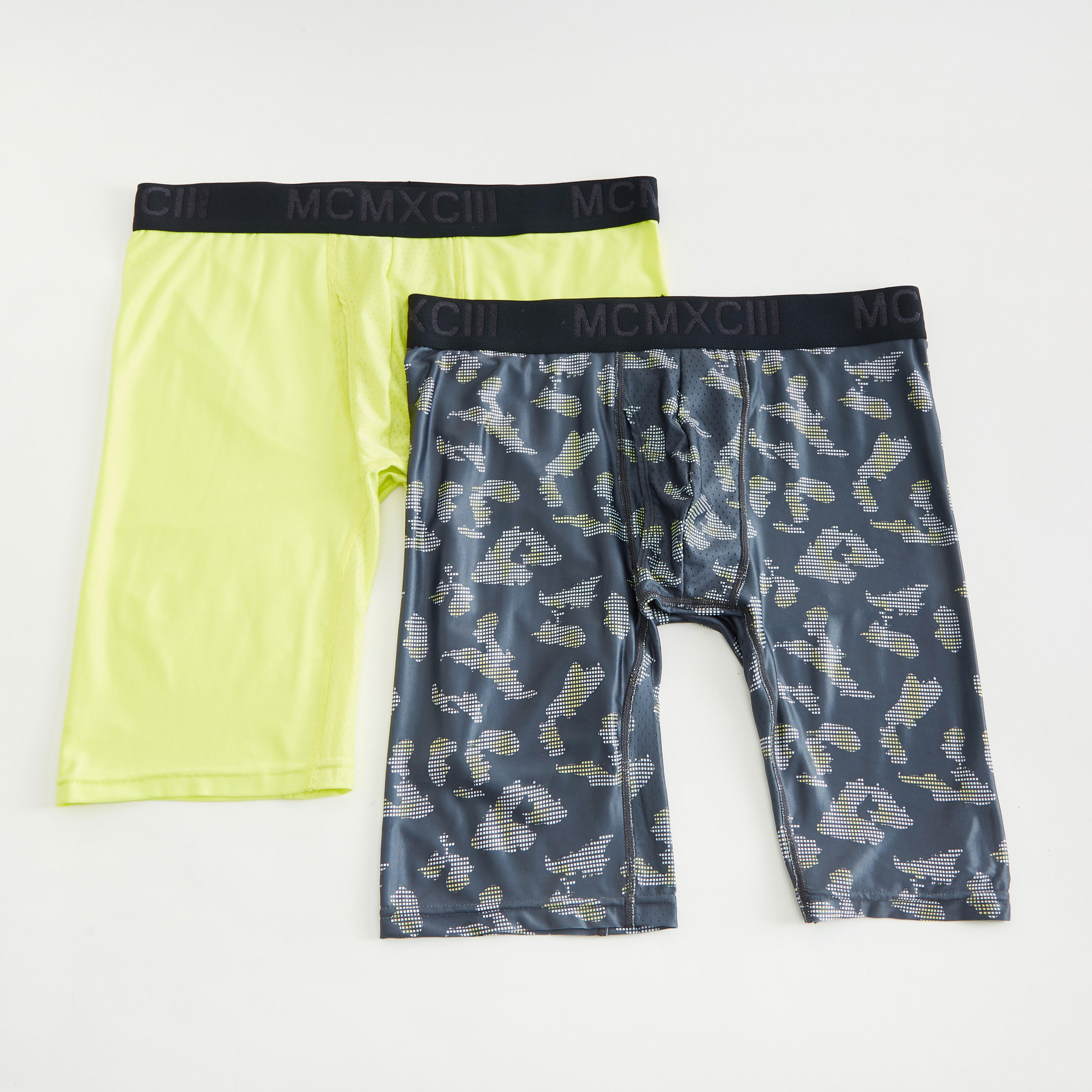 شورت ترانك بخصر مطاطي - طقم من قطعتين متنوعتين-men-clothing-swimandbeach-shorts-image-1