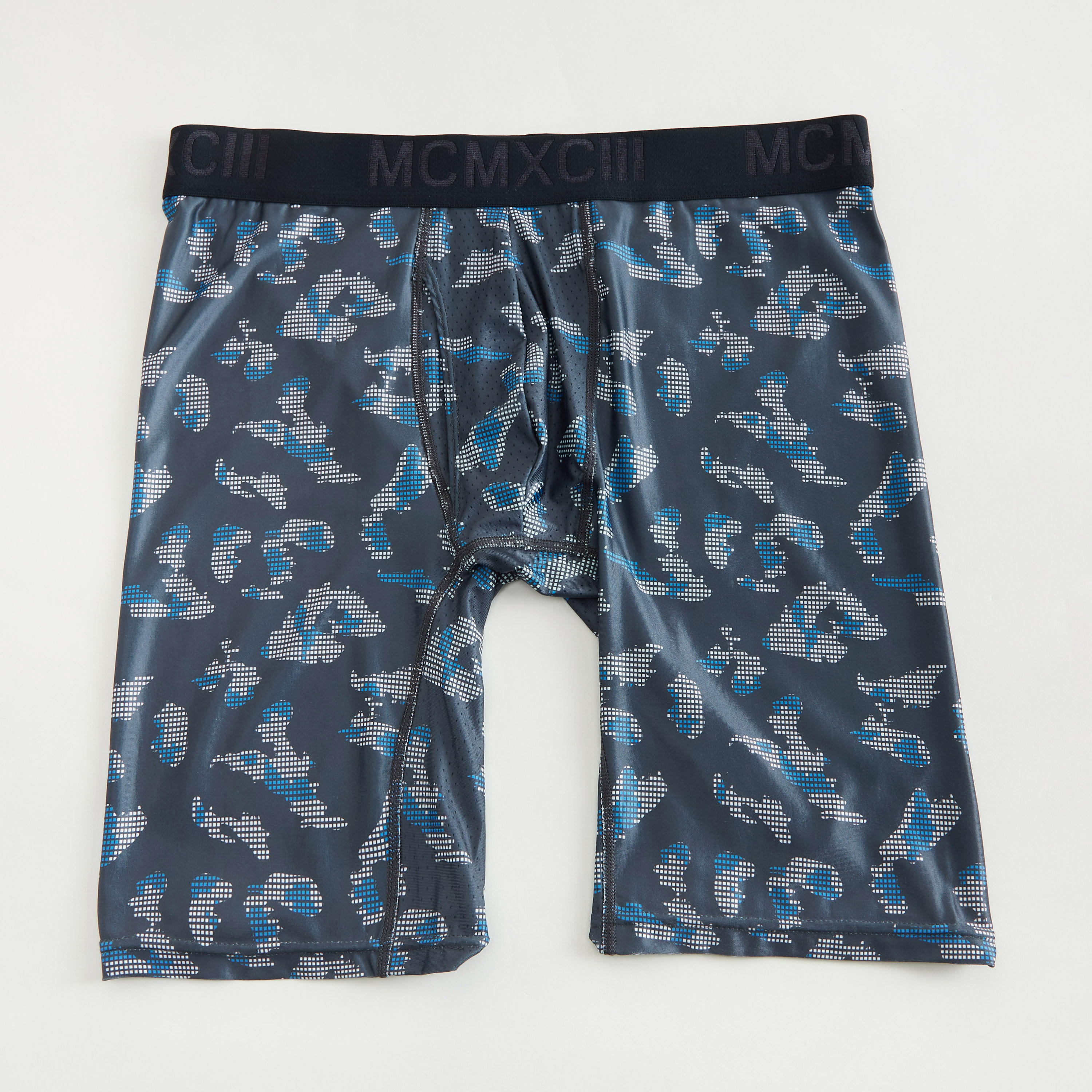 شورت ترانك للسباحة بخصر مطّاطي - طقم من قطعتين متنوعتين-men-clothing-swimandbeach-shorts-image-2