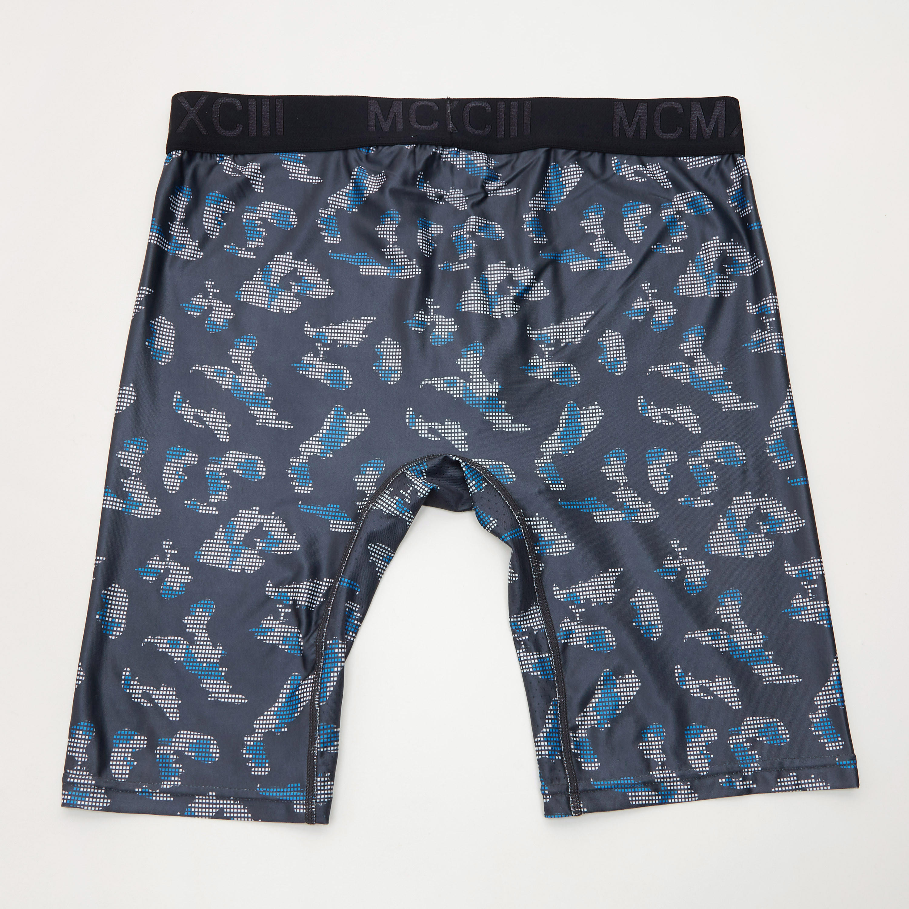 شورت ترانك للسباحة بخصر مطّاطي - طقم من قطعتين متنوعتين-men-clothing-swimandbeach-shorts-image-1