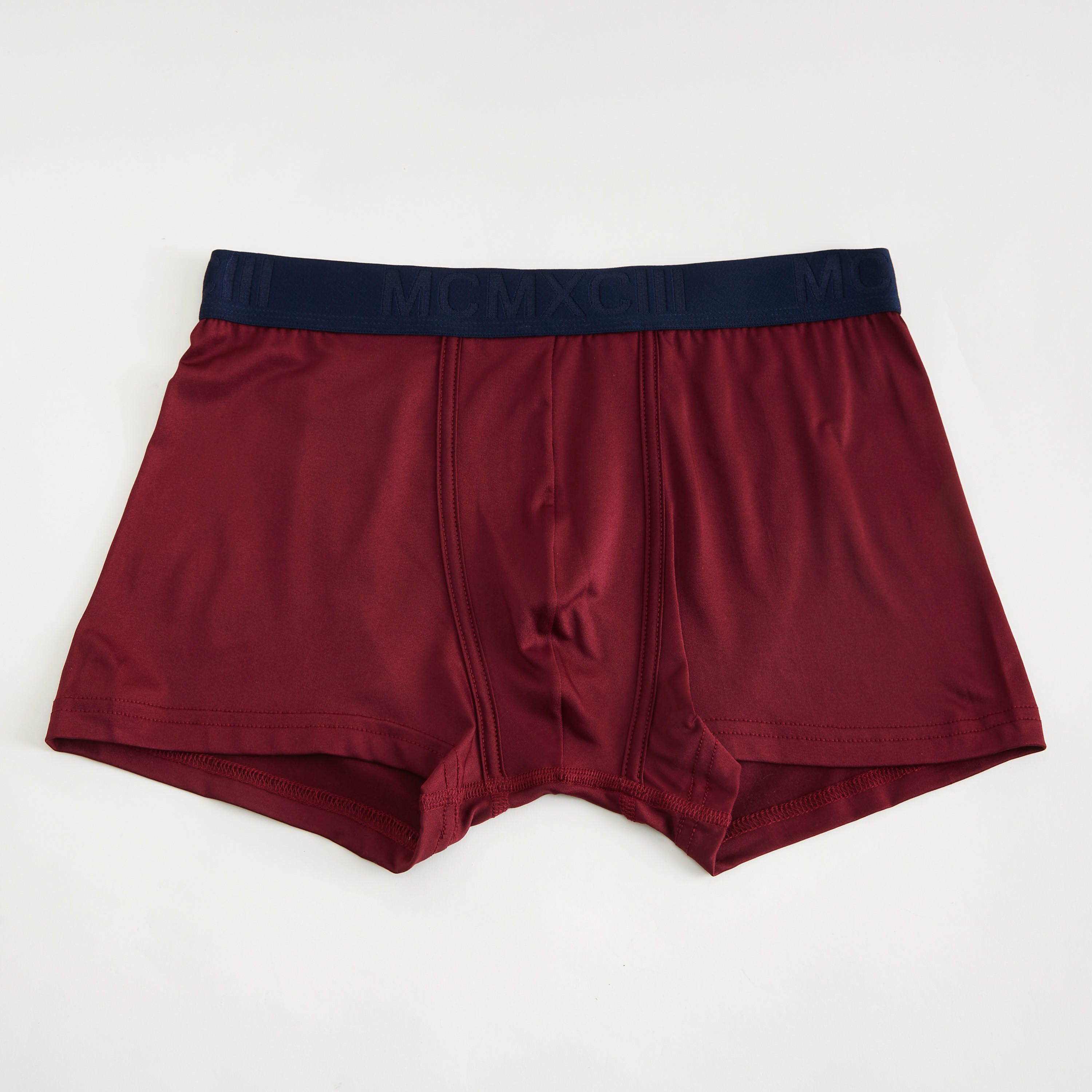 شورت ترانك سادة بخصر مطّاطي- طقم من قطعتين-men-clothing-innerwear-underwear-image-2