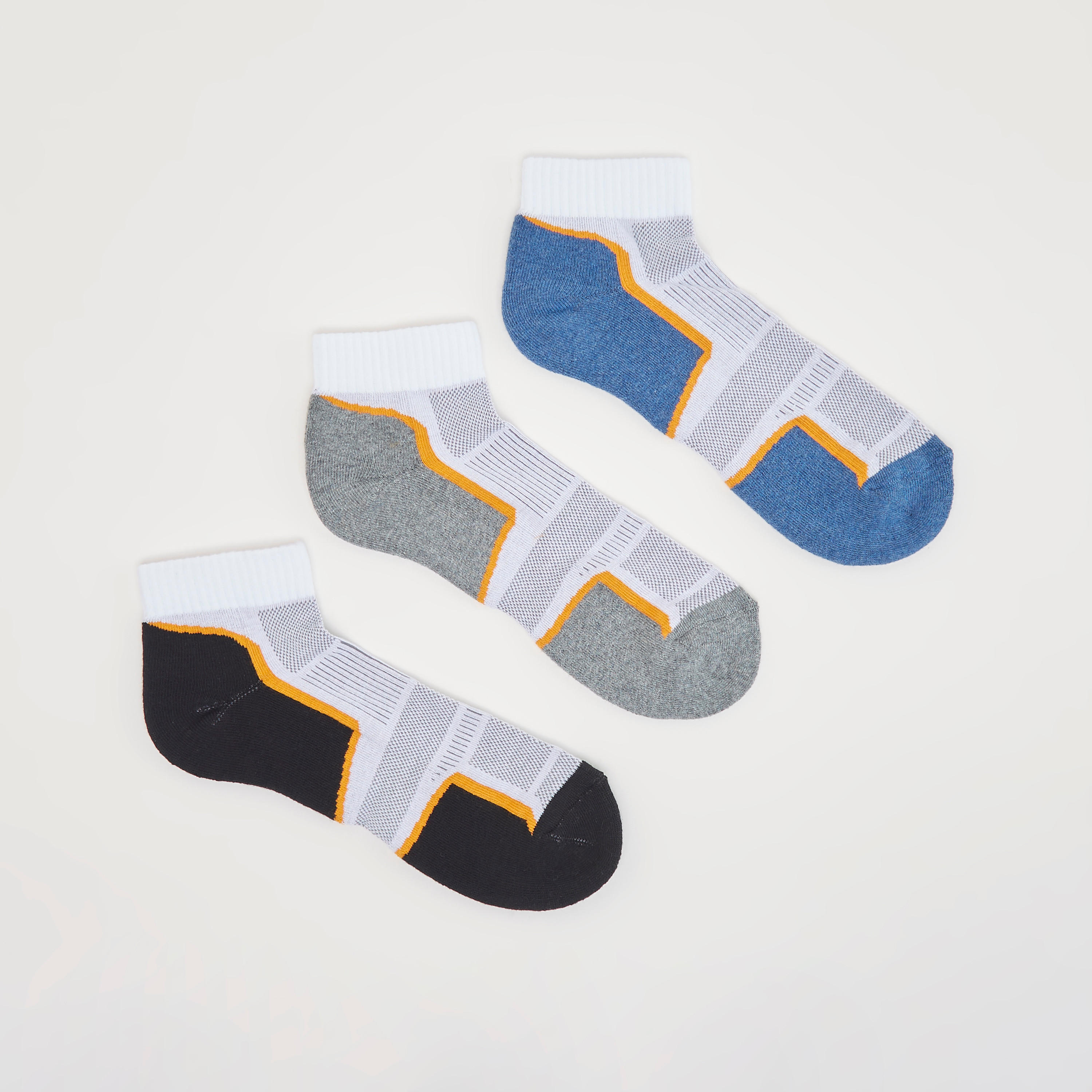 جوارب بطول الكاحل وطبعات - طقم من 3-men-socks-image-4