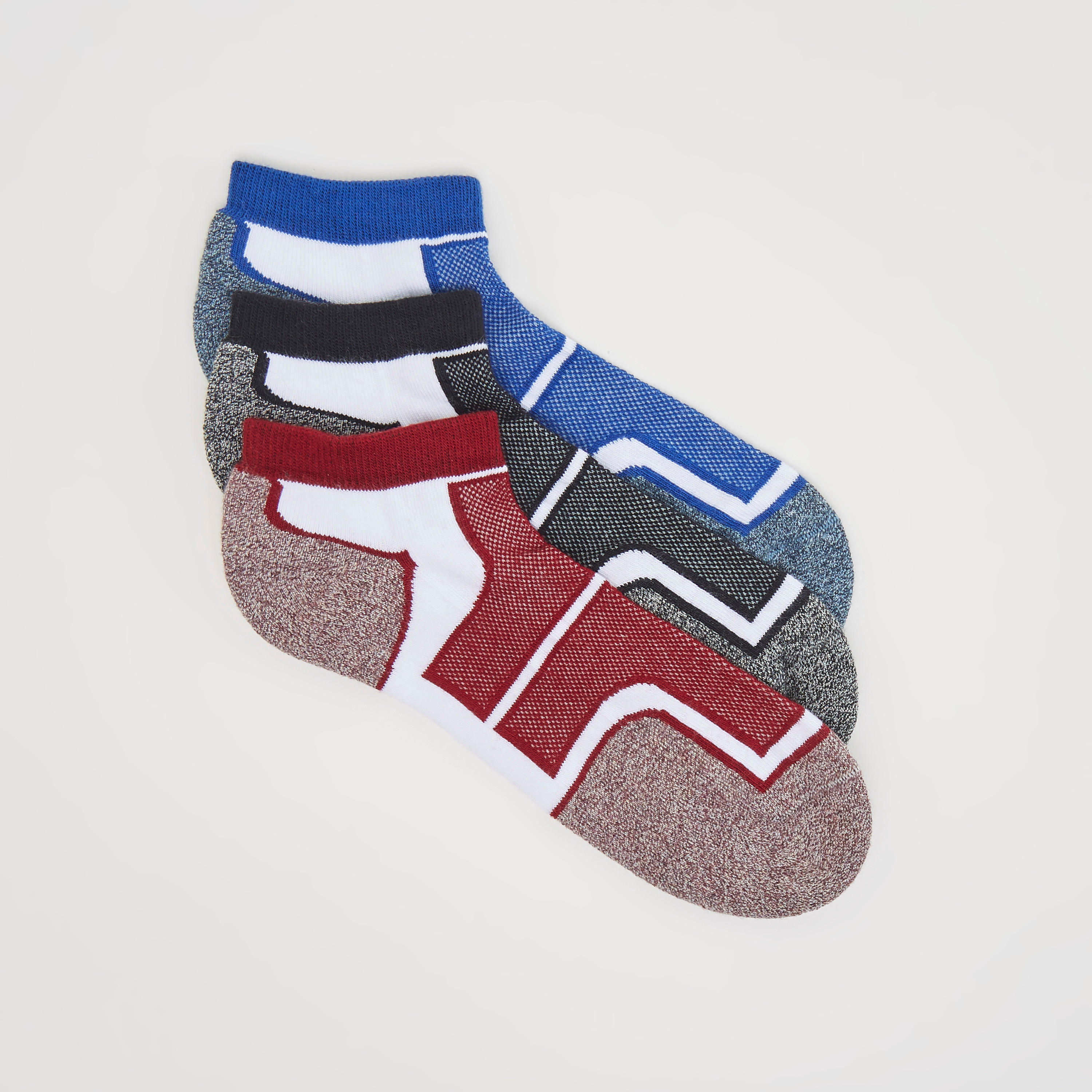 جوارب متنوعة بطول الكاحل - طقم من 3-men-socks-image-3