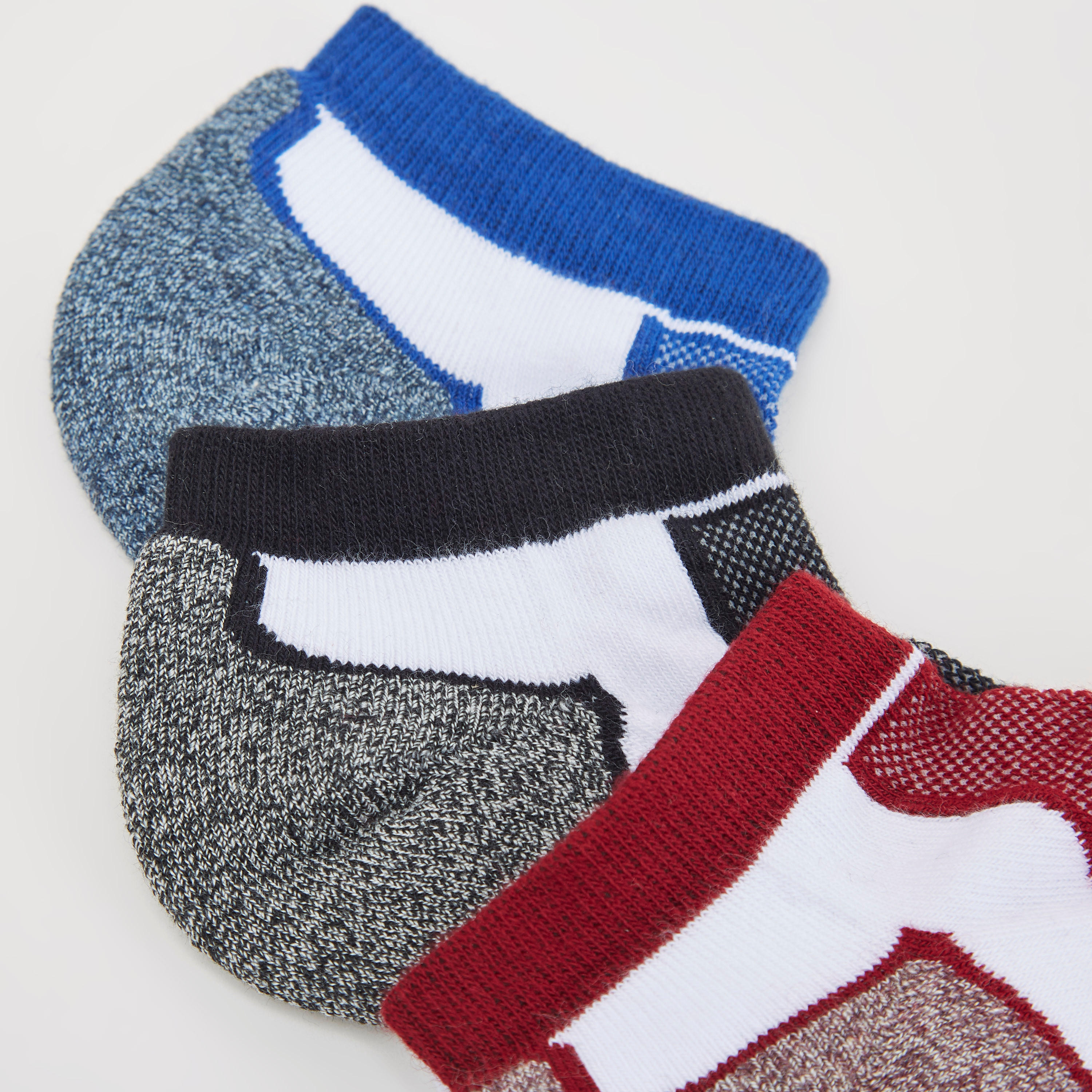 جوارب متنوعة بطول الكاحل - طقم من 3-men-socks-image-1