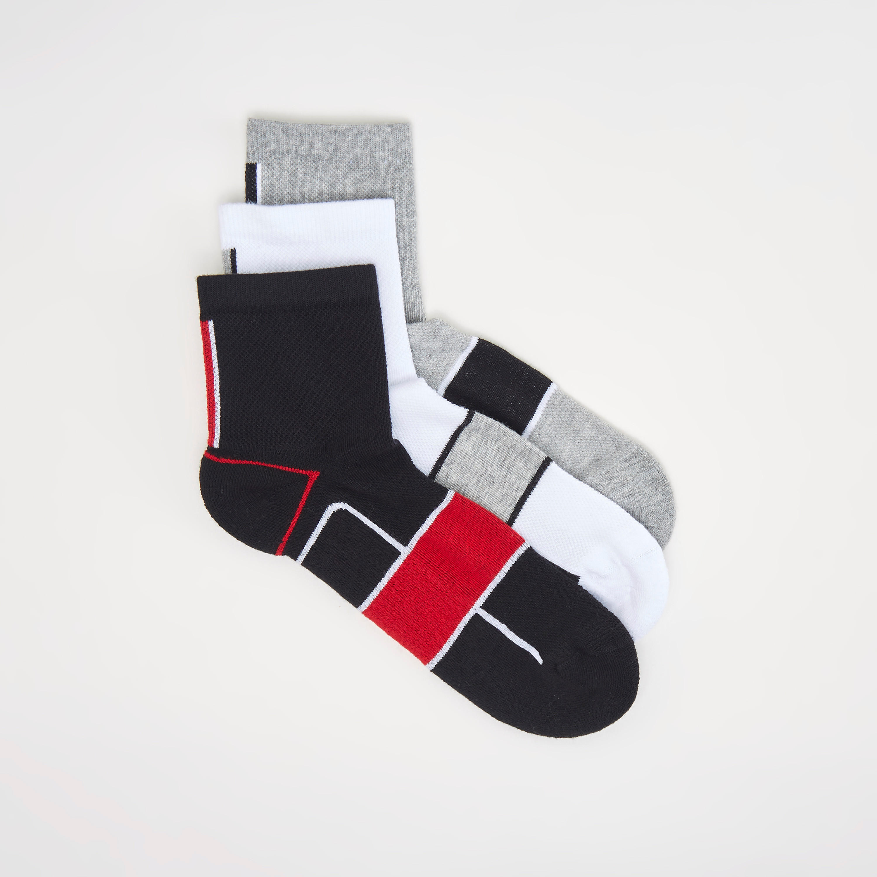 جوارب بطول الكاحل وطبعات - طقم من 3-men-socks-image-2