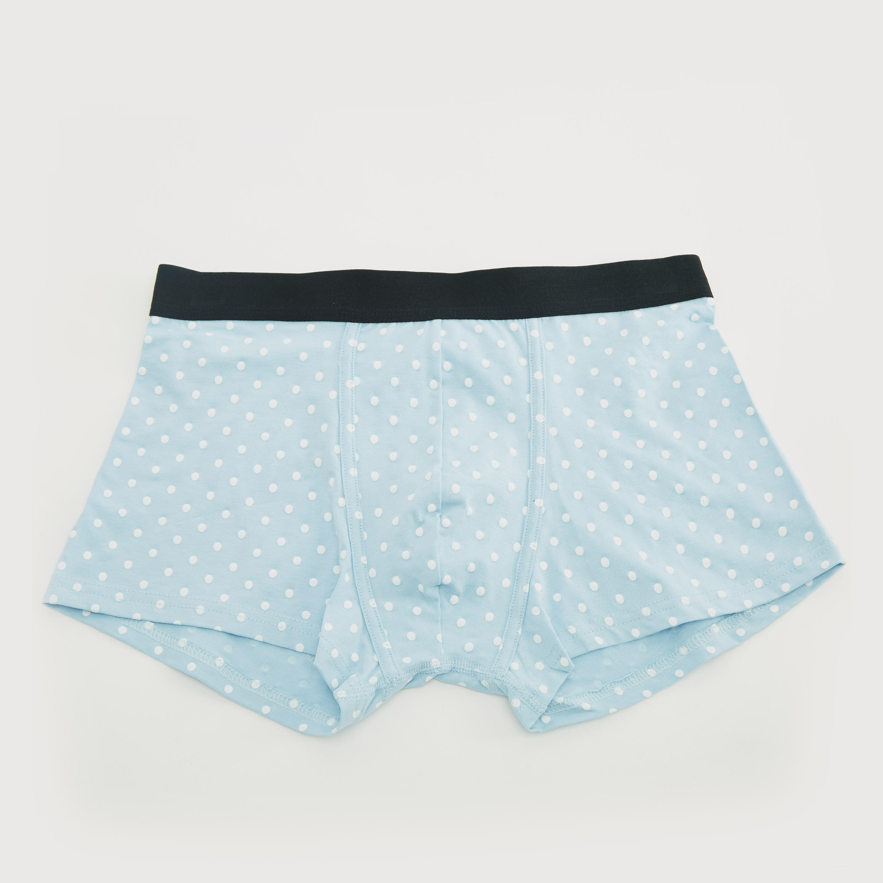 شورت ترانك مستدام منقّط بخصر مطّاطي - طقم من 3 قطع-men-clothing-innerwear-underwear-image-3
