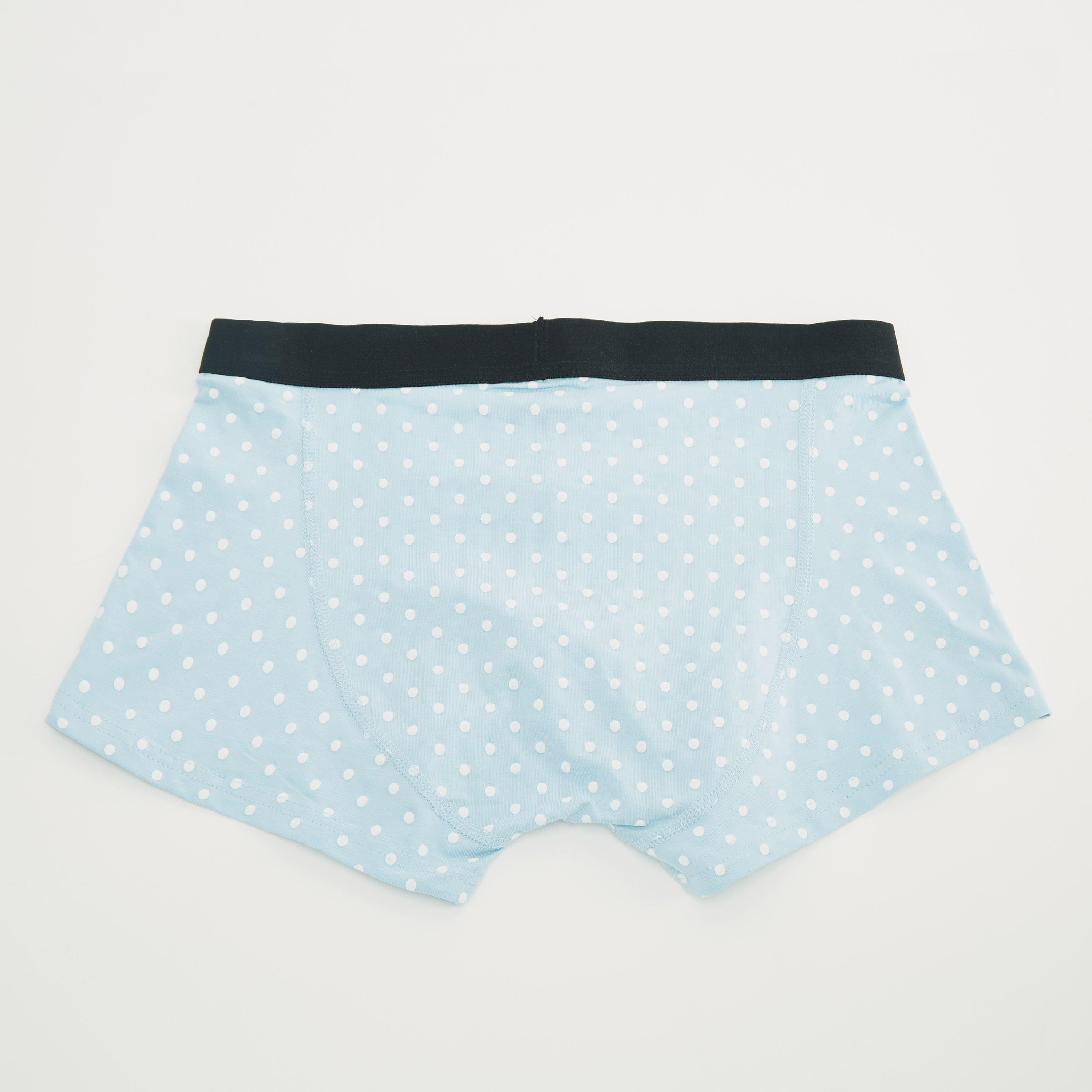 شورت ترانك مستدام منقّط بخصر مطّاطي - طقم من 3 قطع-men-clothing-innerwear-underwear-image-4