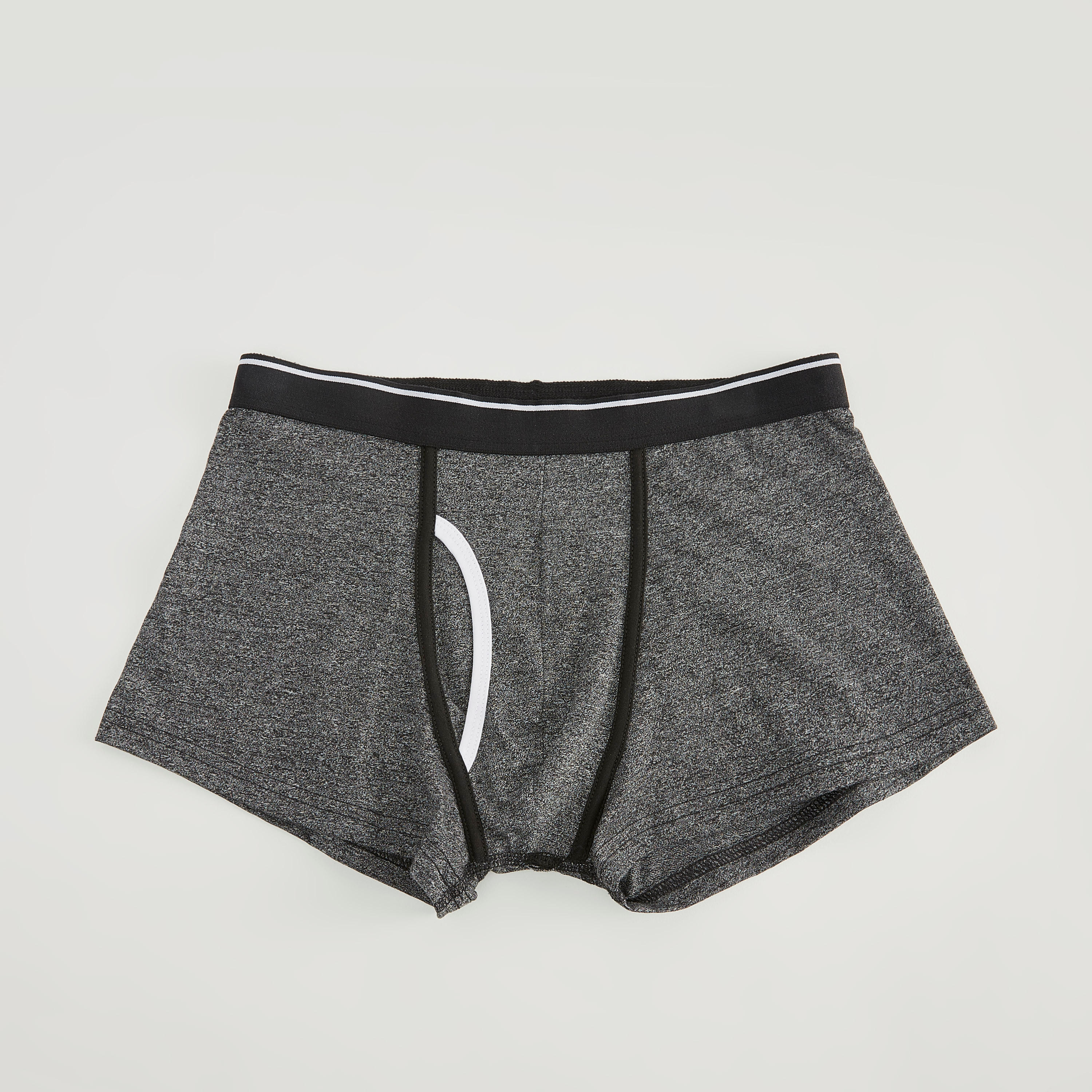 شورت ترانك سادة بخصر مطّاطي - طقم من 3 قطع-men-clothing-innerwear-underwear-image-2