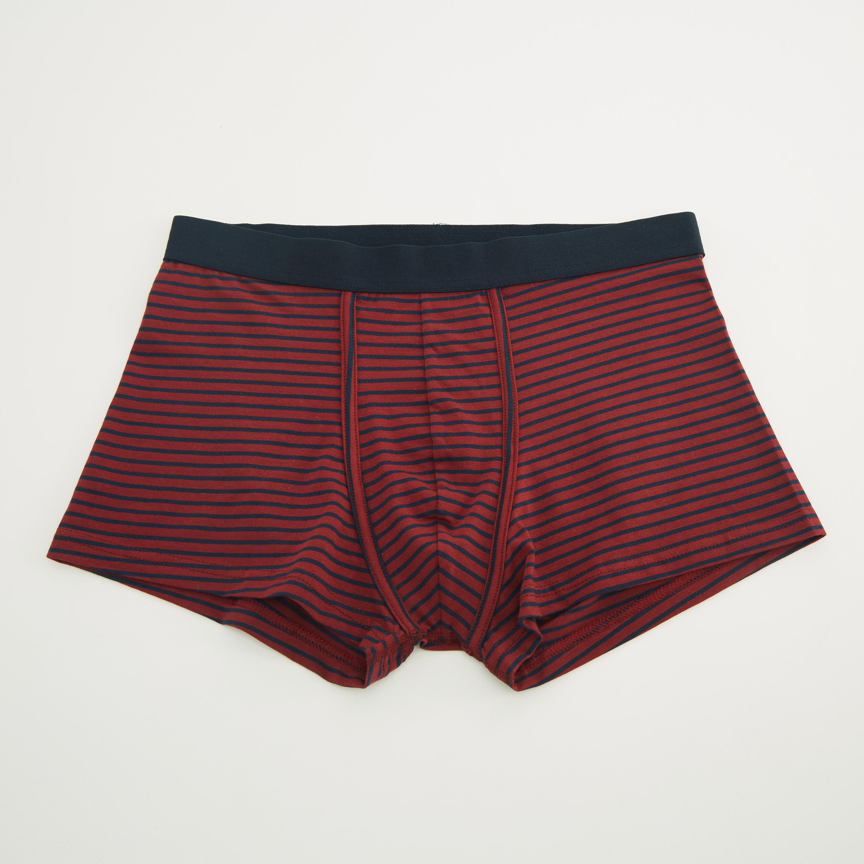 شورت ترانك مخطط بخصر مطّاطي - طقم من 3 قطع-men-clothing-innerwear-underwear-image-3