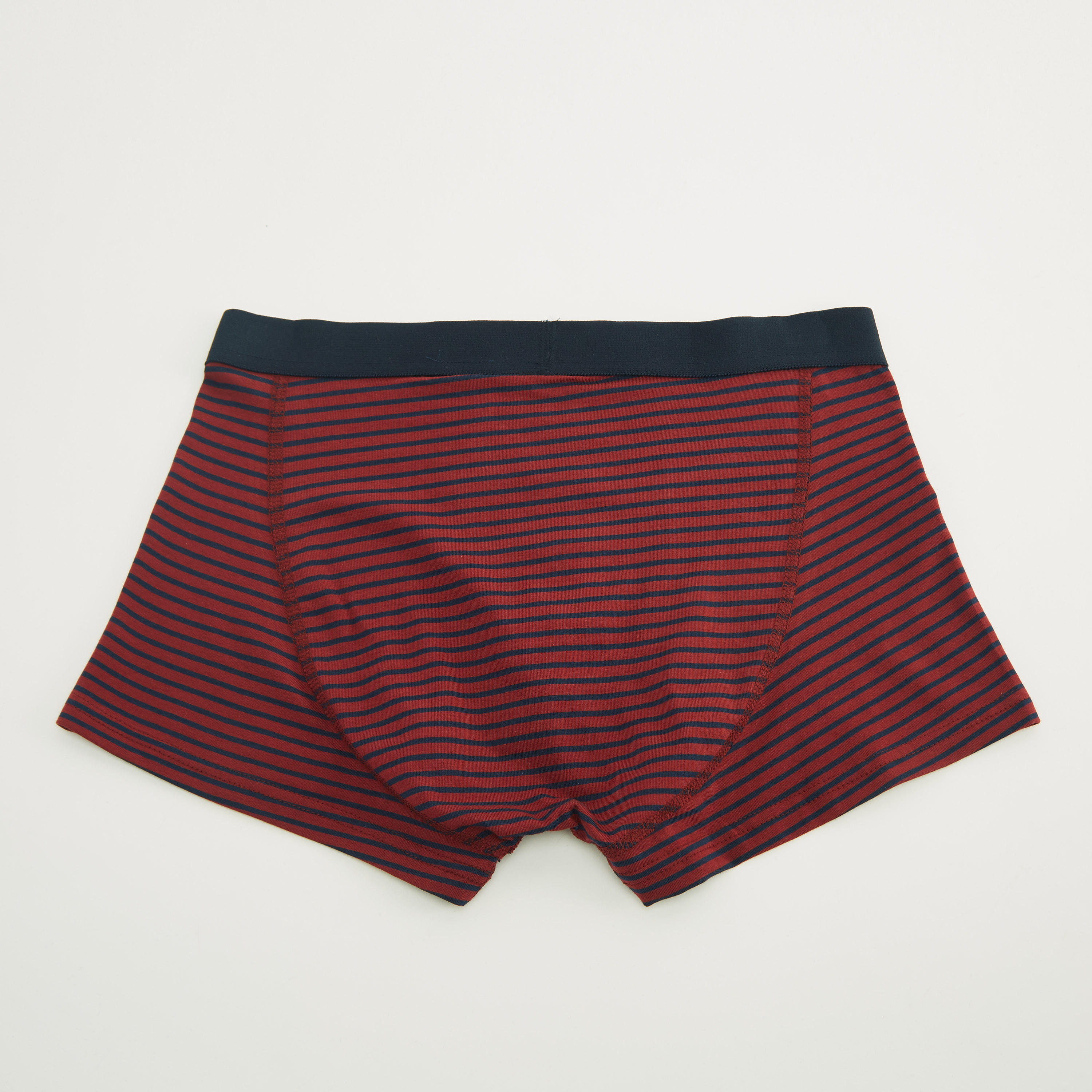 شورت ترانك مخطط بخصر مطّاطي - طقم من 3 قطع-men-clothing-innerwear-underwear-image-4