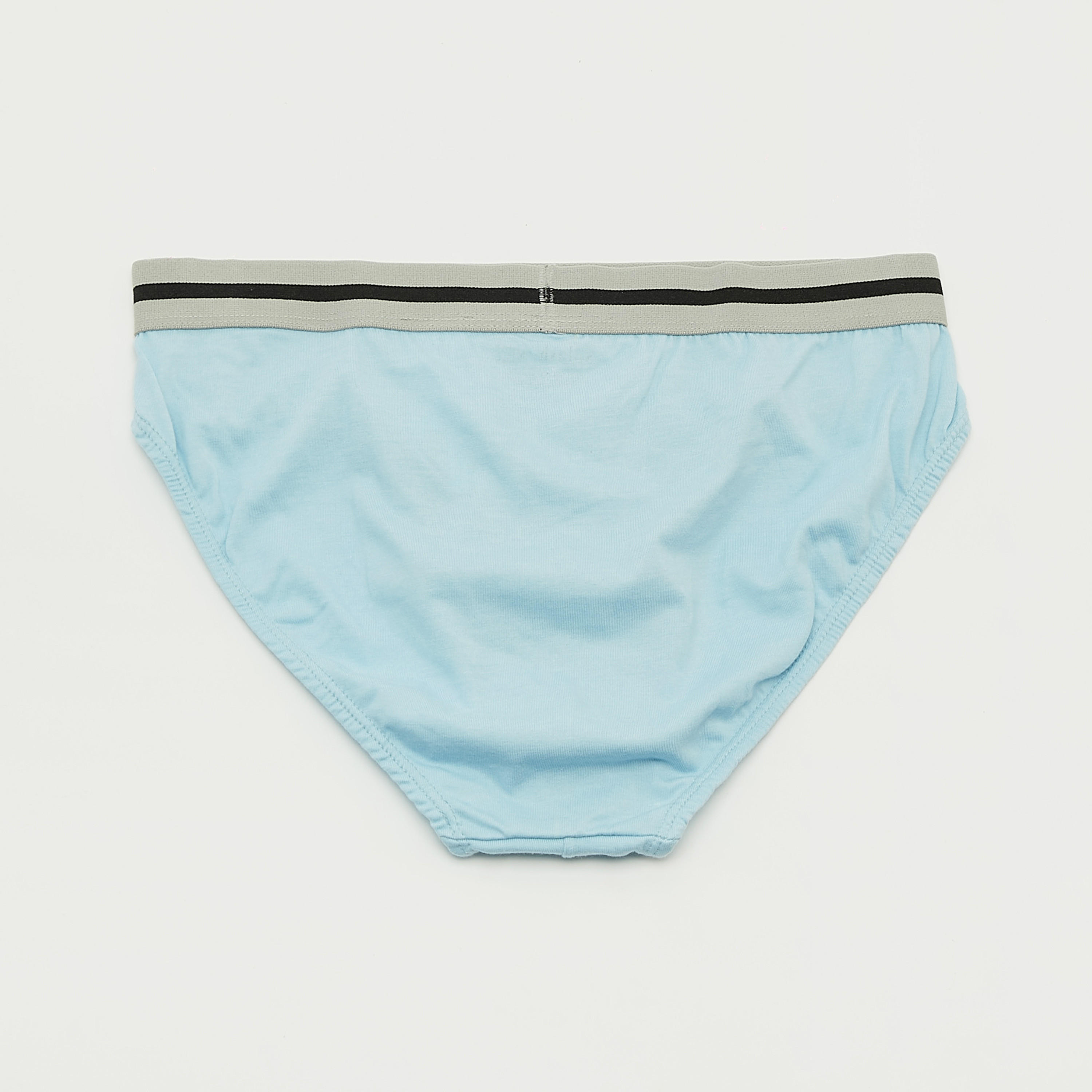 Set of 3 - Solid Briefs with Elasticated Waistband-men-clothing-innerwear-underwear-image-4