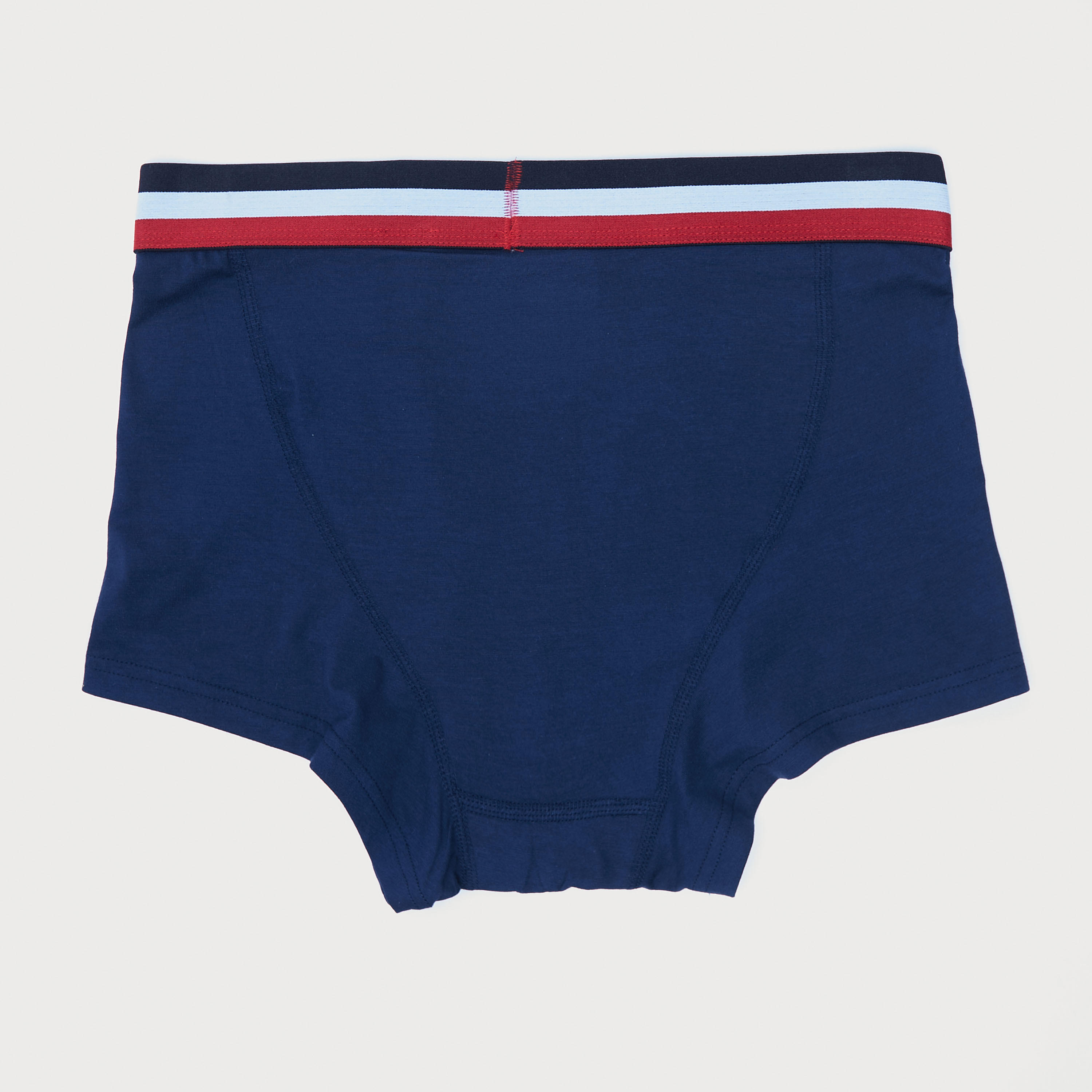 شورت ترانك سادة بخصر مطّاطي - طقم من 3 قطع-men-clothing-innerwear-underwear-image-1