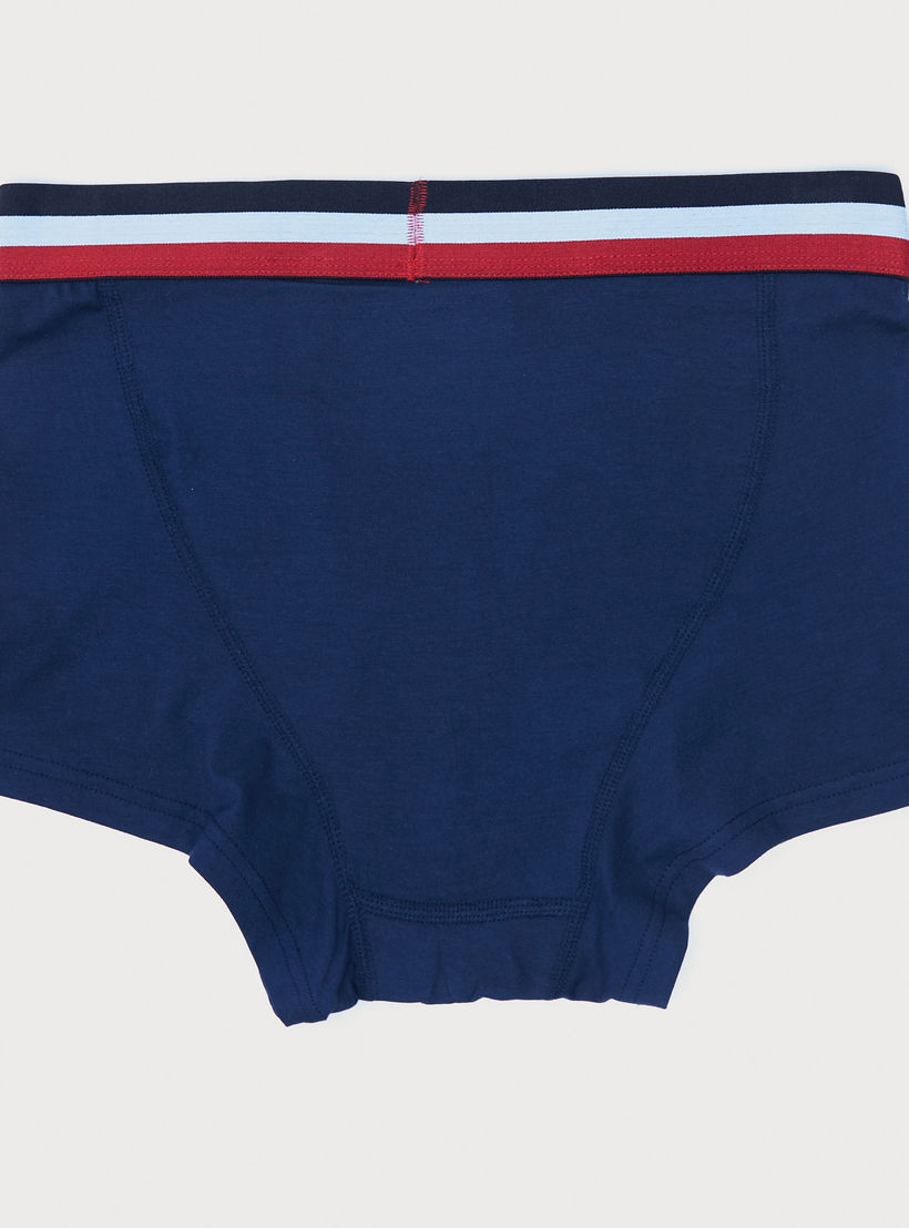 شورت ترانك سادة بخصر مطّاطي - طقم من 3 قطع-men-clothing-innerwear-underwear-image-1