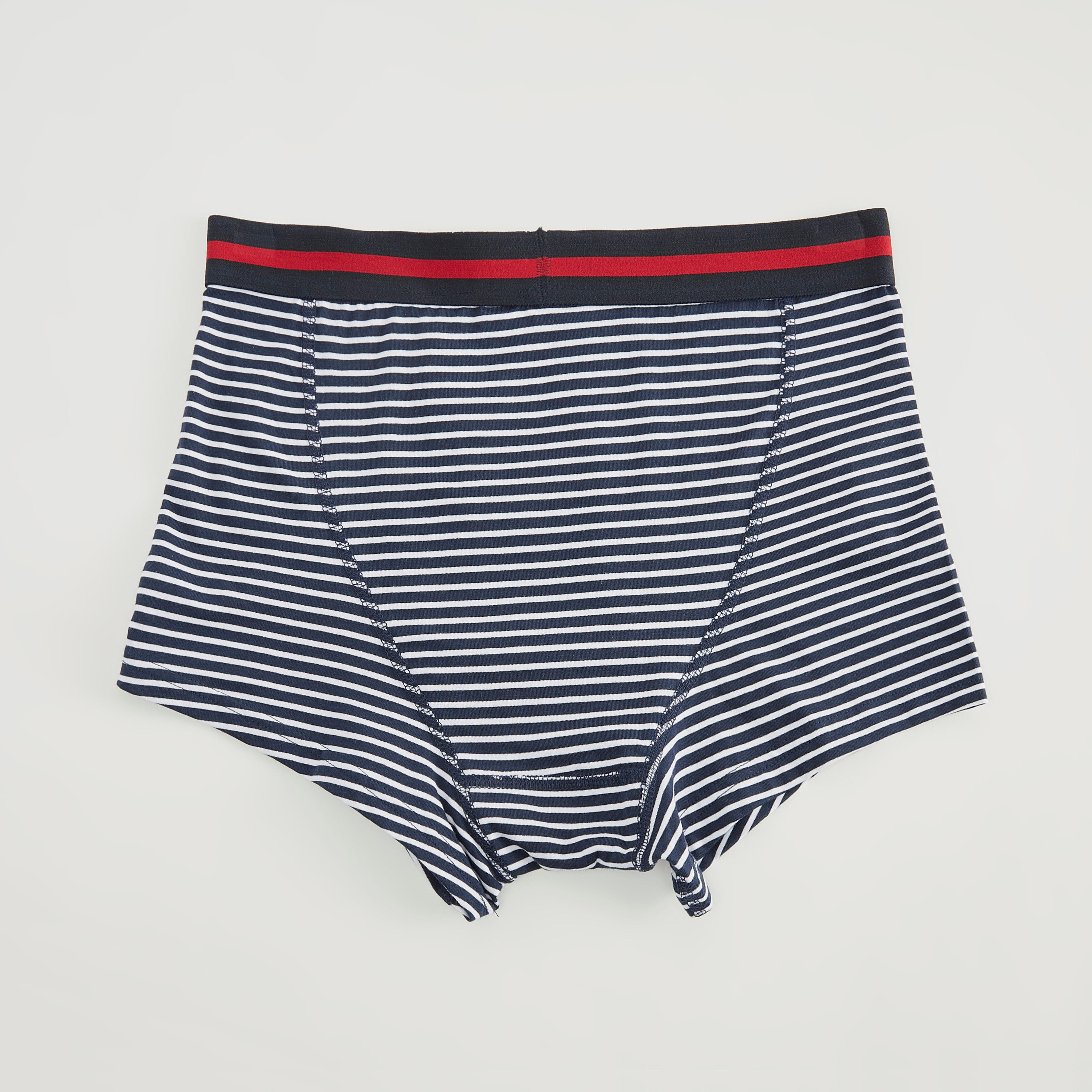 شورت ترانك مخطط بخصر مطّاطي - طقم من 3 قطع-men-clothing-innerwear-underwear-image-4