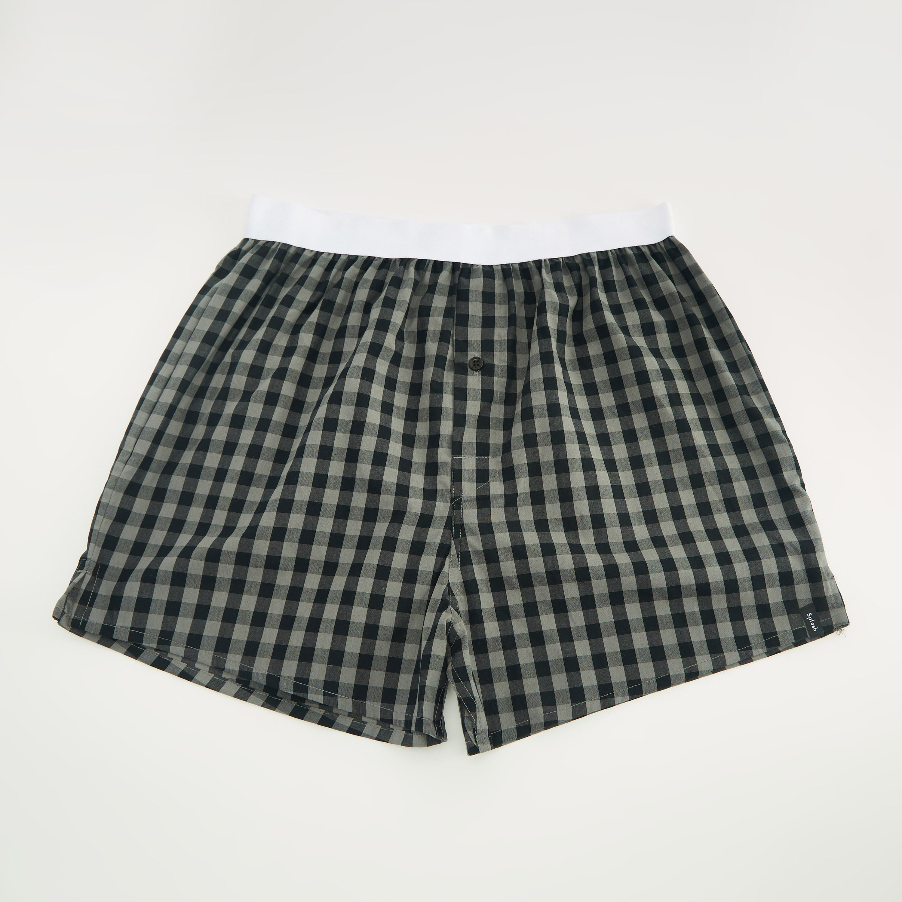 شورتات بوكسر كاروهات بخصر مطّاطي - طقم من 3-men-clothing-innerwear-underwear-image-3