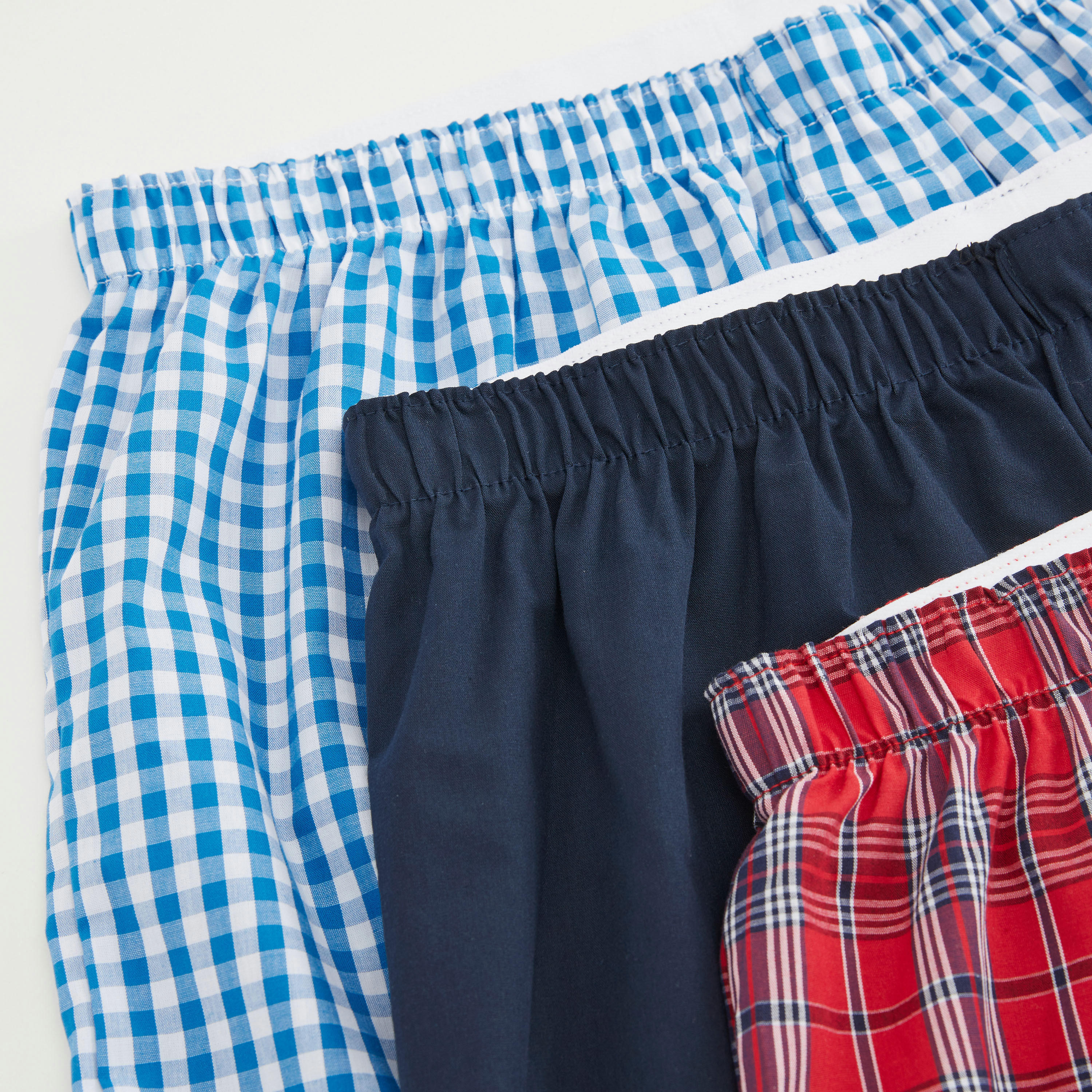 بوكسر بخصر مطاطي- طقم من 3 قطع متنوعة-men-clothing-innerwear-underwear-image-2