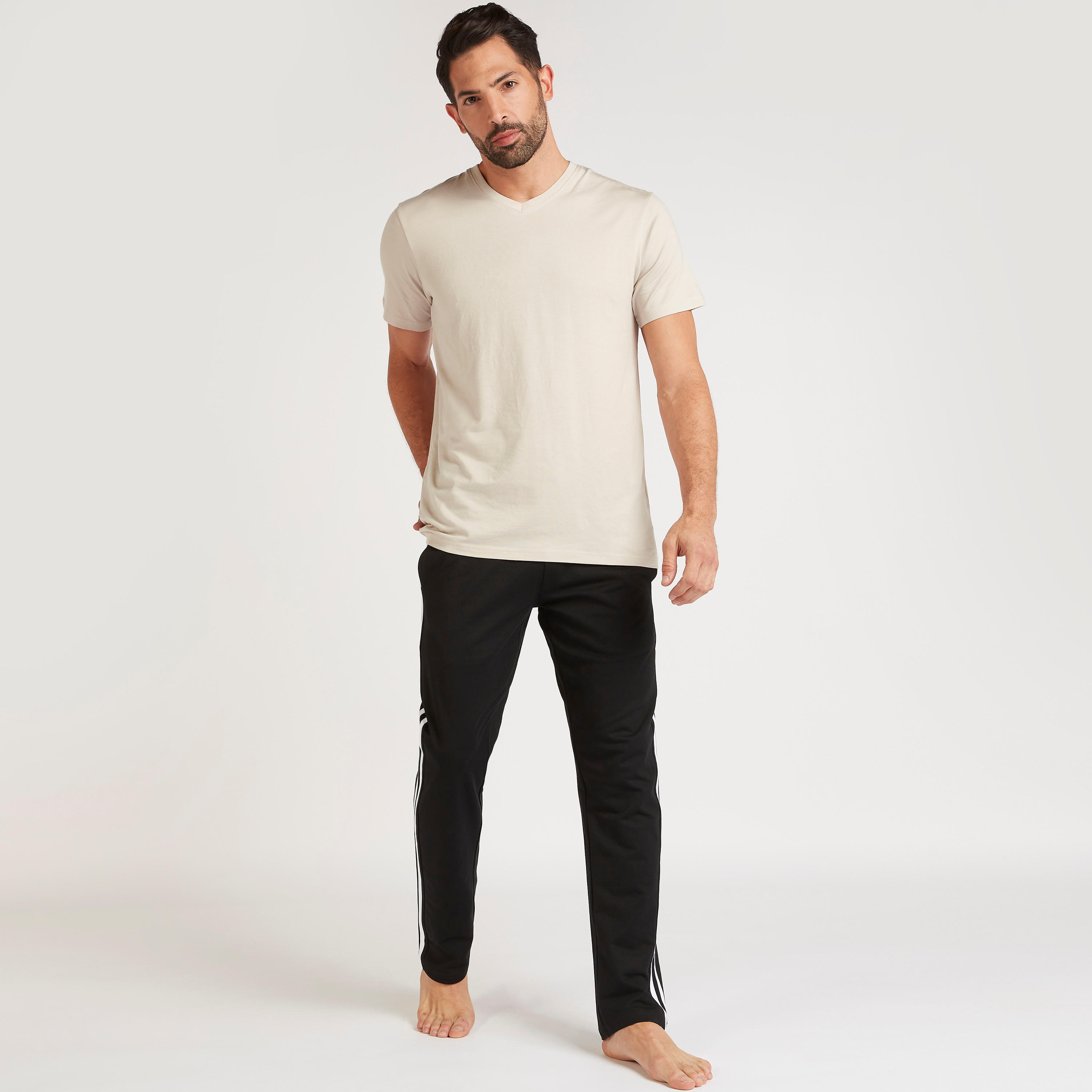 بنطلون بيجاما طويل مخطّط برباط إغلاق وجيوب-men-clothing-nightwear-pyjamaandshorts-image-3