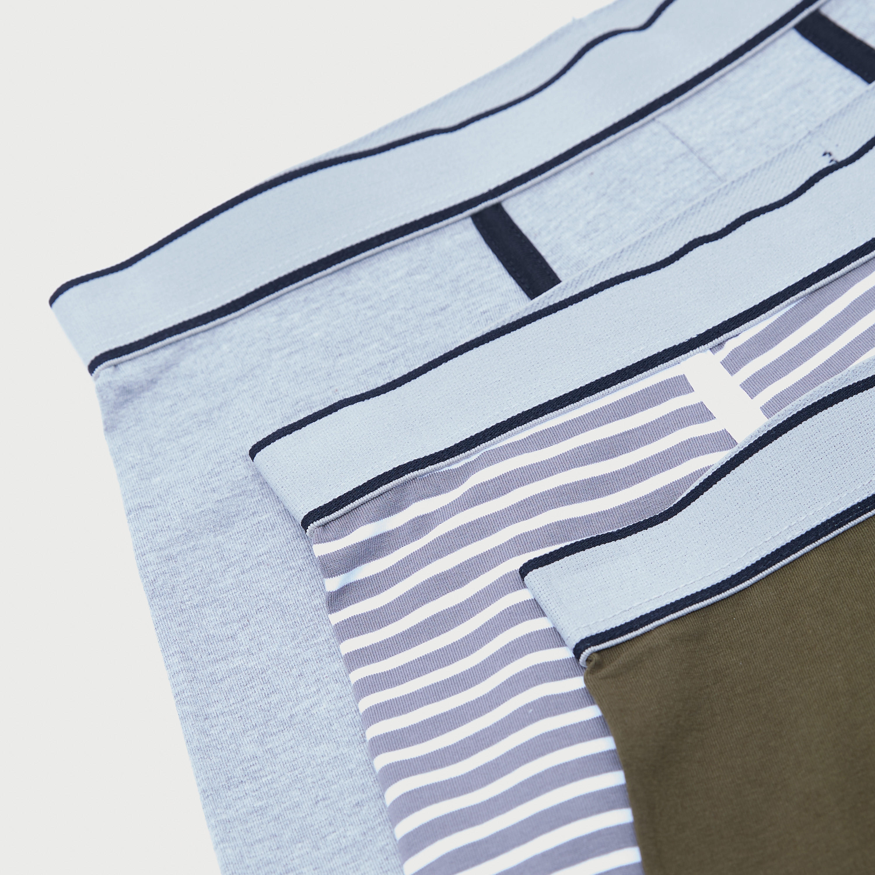 شورت ترانك بخصر مطّاطي- طقم من قطعتين متنوعين-men-clothing-innerwear-underwear-image-2