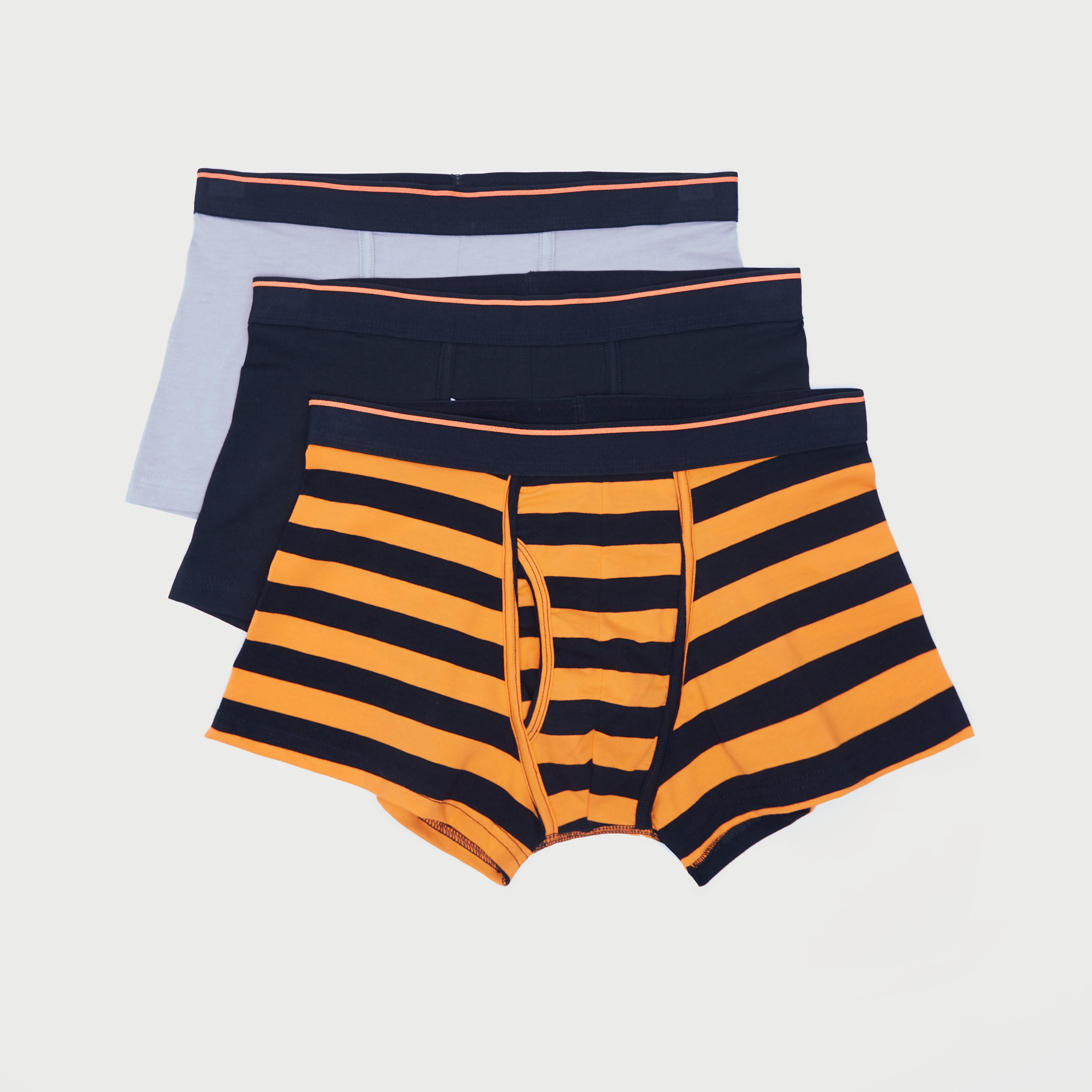 شورت ترانك بخصر مطّاطي- طقم من قطعتين متنوعين-men-clothing-innerwear-underwear-image-1