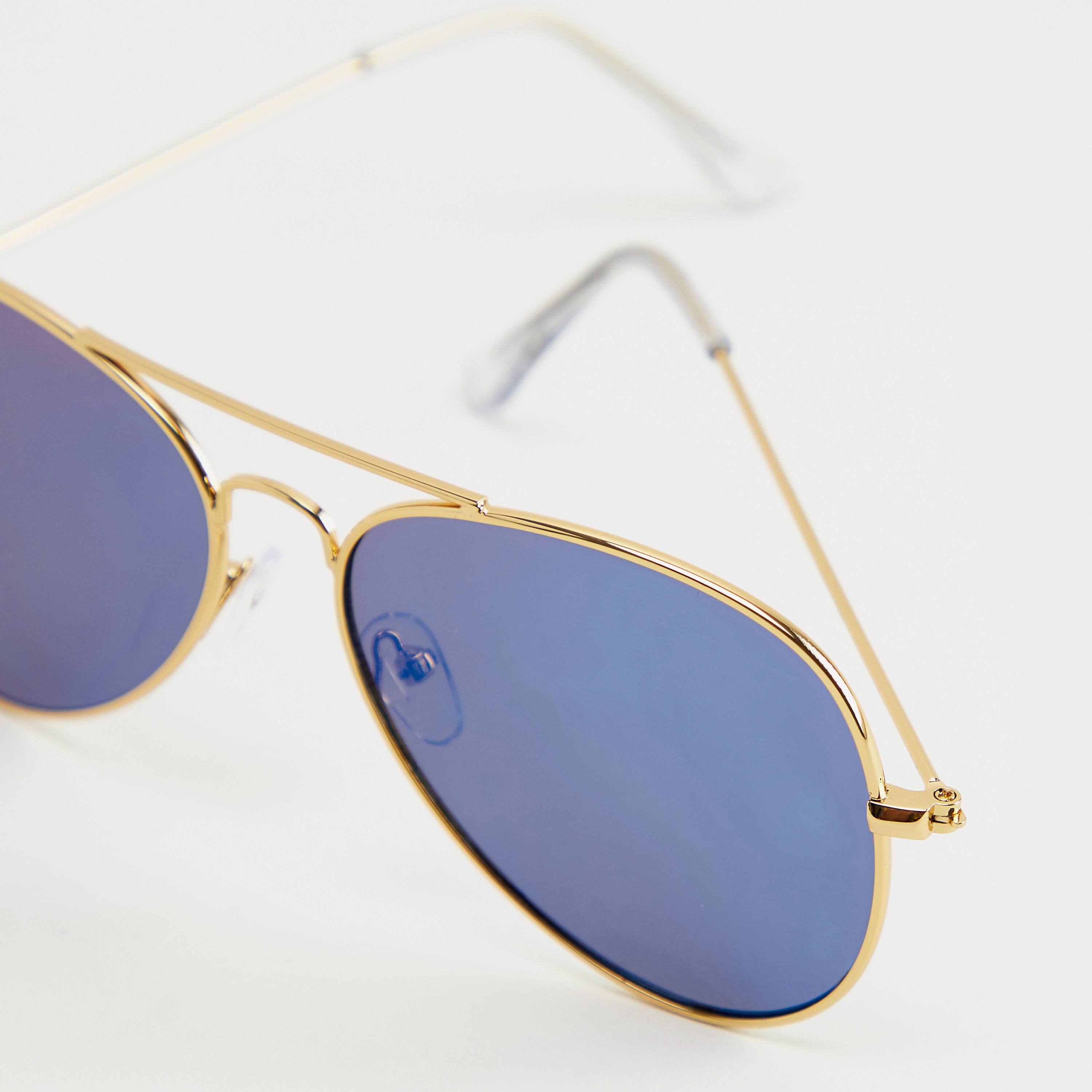 نظّارة شمسية أفياتور بإطار كامل ووسادات للأنف-men-sunglasses-image-3