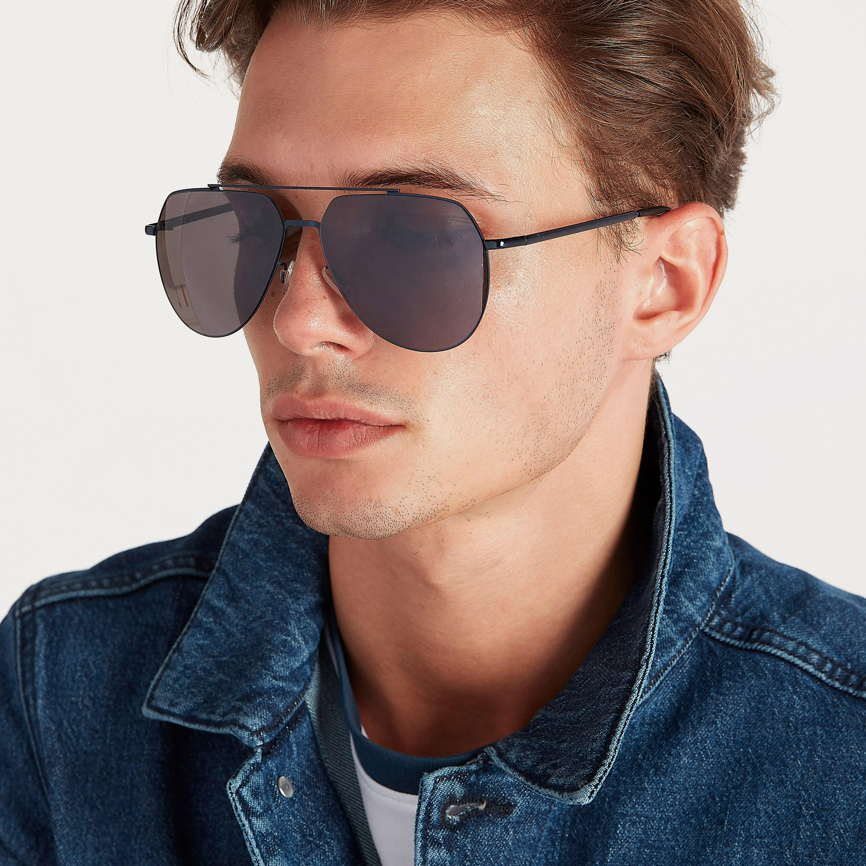 نظّارة شمسية أفياتور بإطار كامل ووسادات للأنف-men-sunglasses-image-2