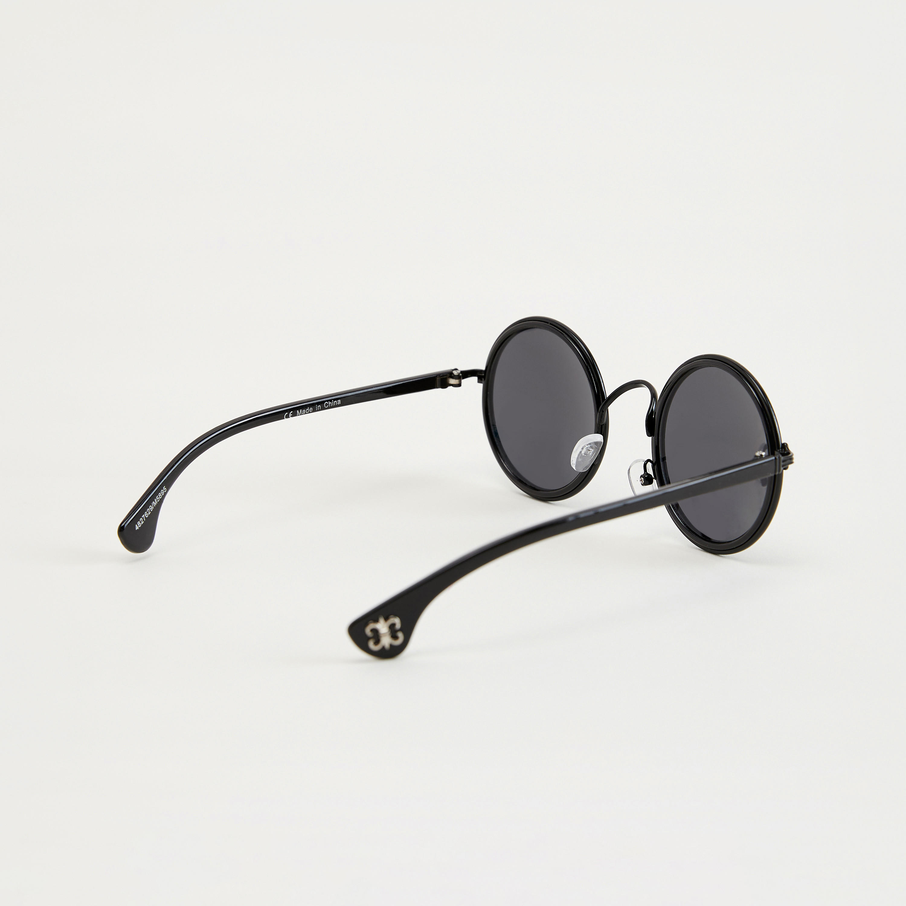 نظّارة شمسية مستديرة بإطار كامل ووسادات للأنف-men-sunglasses-image-5