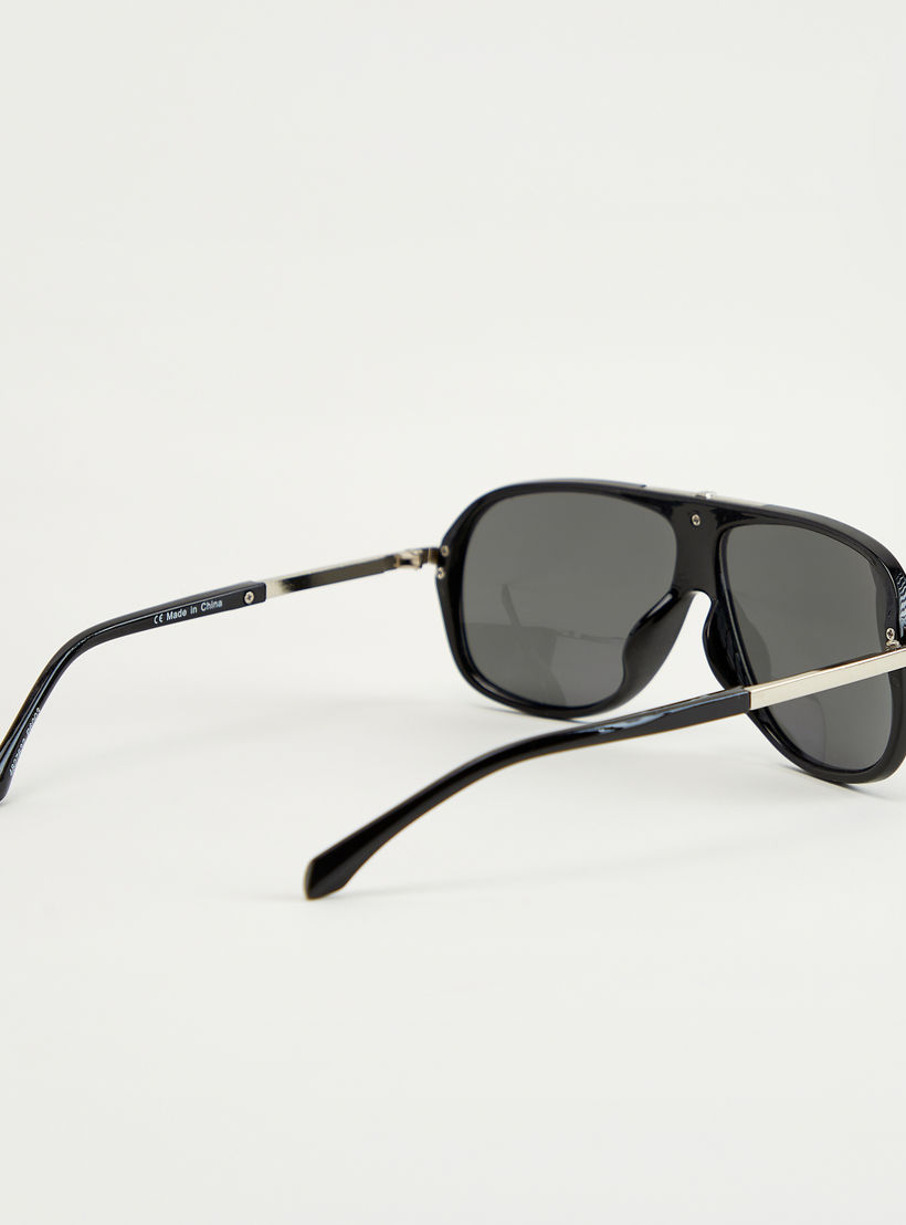 Full Rim Clubmaster Sunglasses with Nose Pads-men-sunglasses-image-4