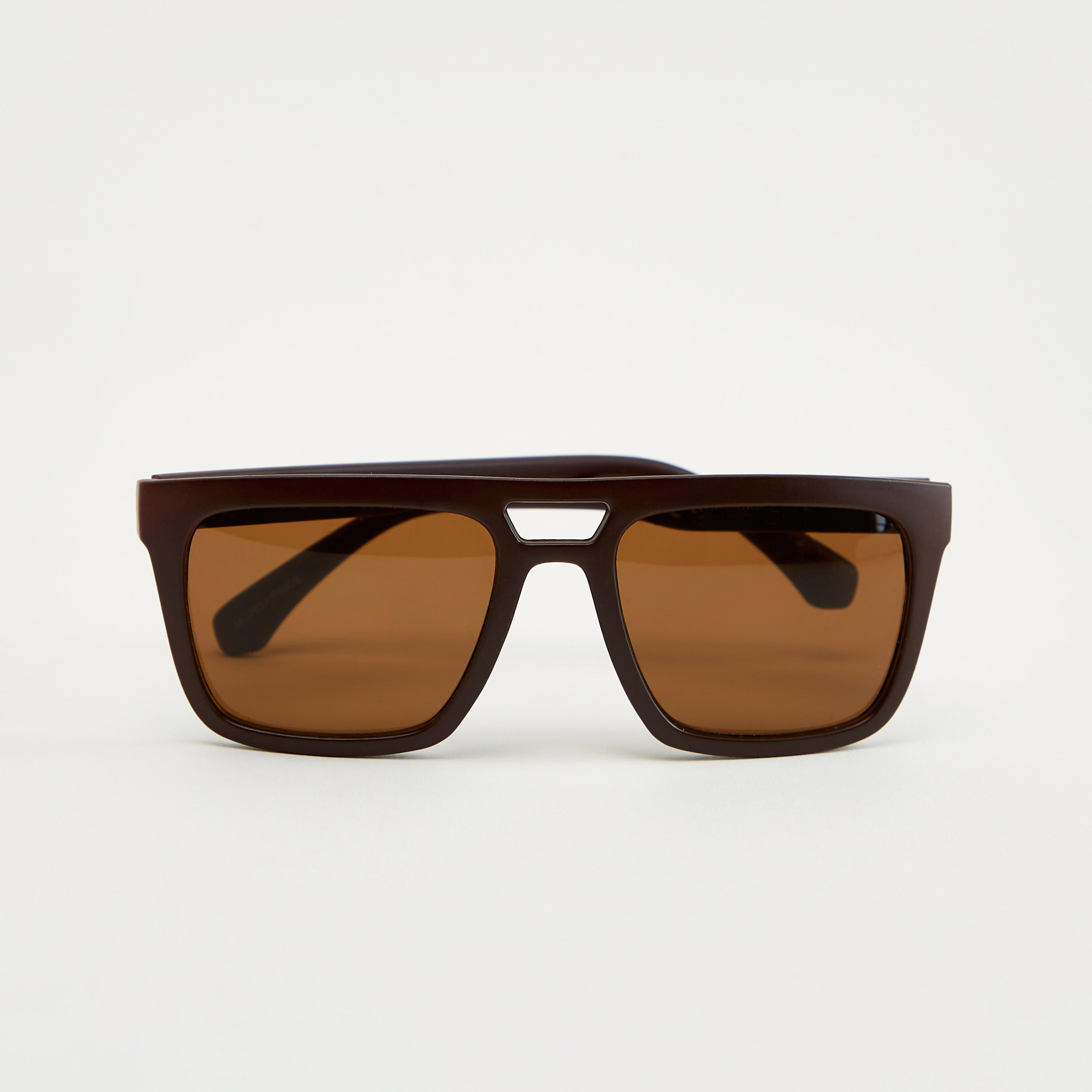 نظّارة شمسيّة مستطيلة بإطار كامل ووسادات أنف-men-sunglasses-image-5