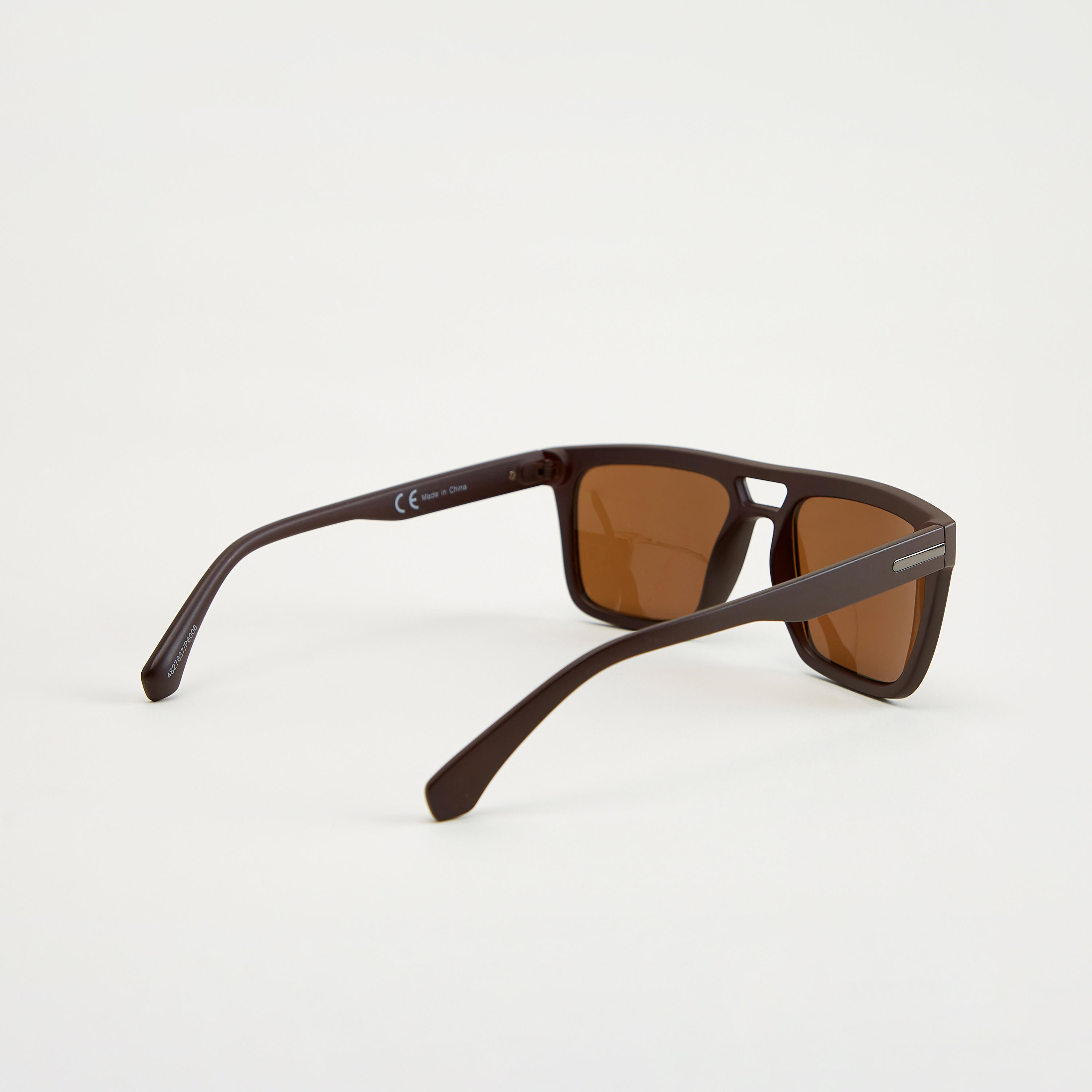 نظّارة شمسيّة مستطيلة بإطار كامل ووسادات أنف-men-sunglasses-image-1