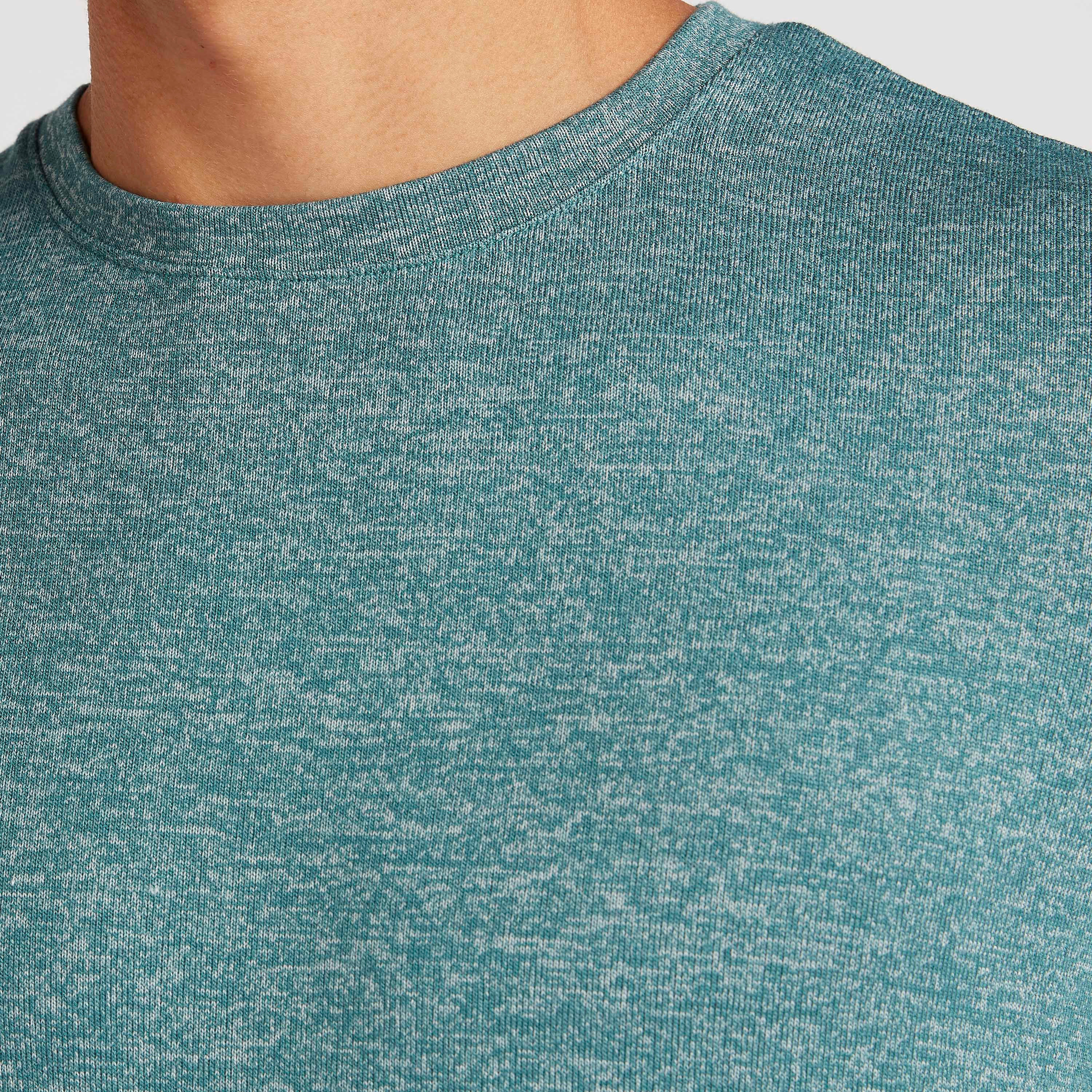 Solid Crew Neck T-shirt and Full Length Pyjama Set-men-clothing-nightwear-sets-image-4